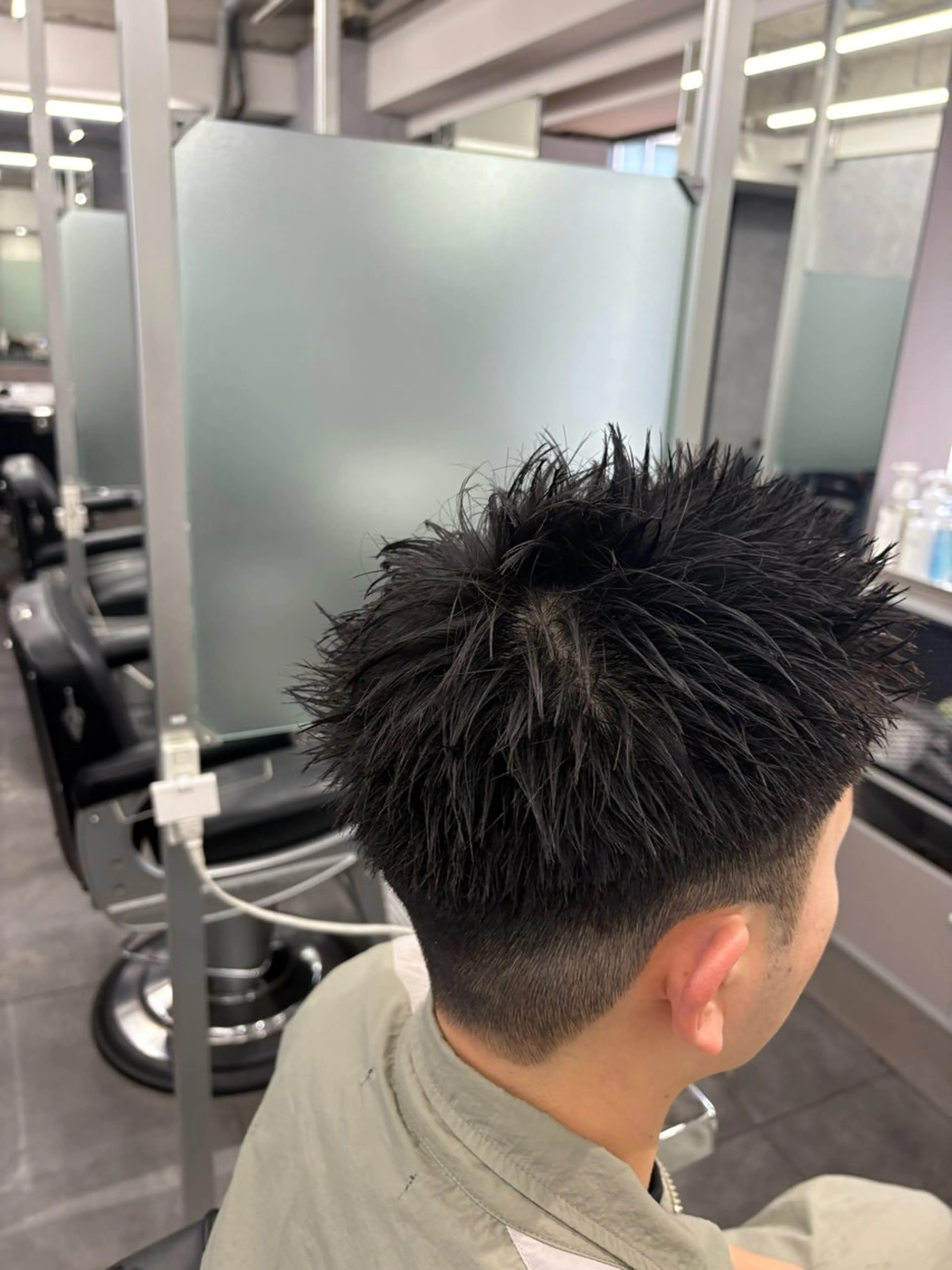 ショート メンズ カット 本間 颯太のヘアスタイル