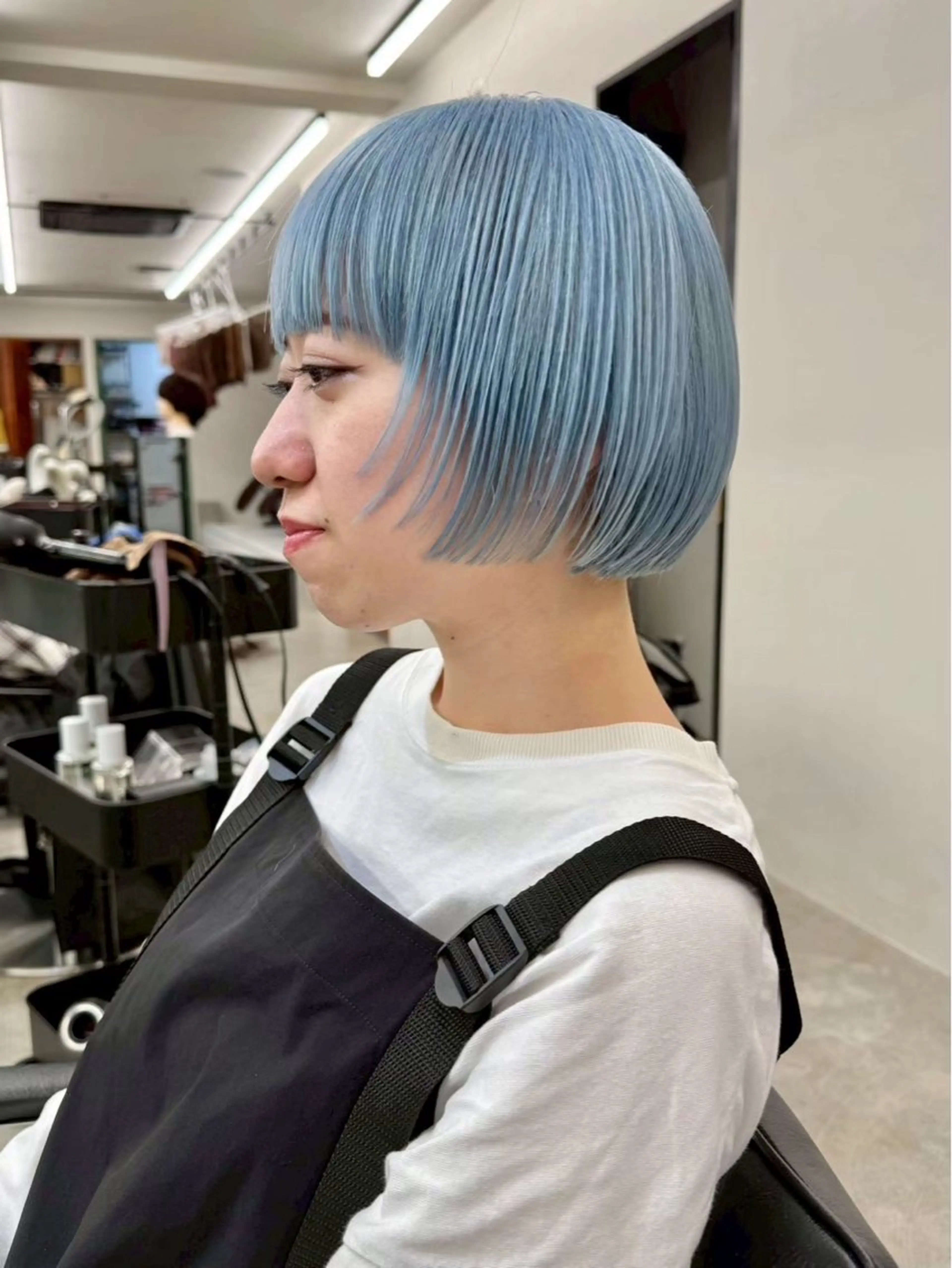 ショート 🌙透明感カラー ×カット リナ🌙のヘアスタイル