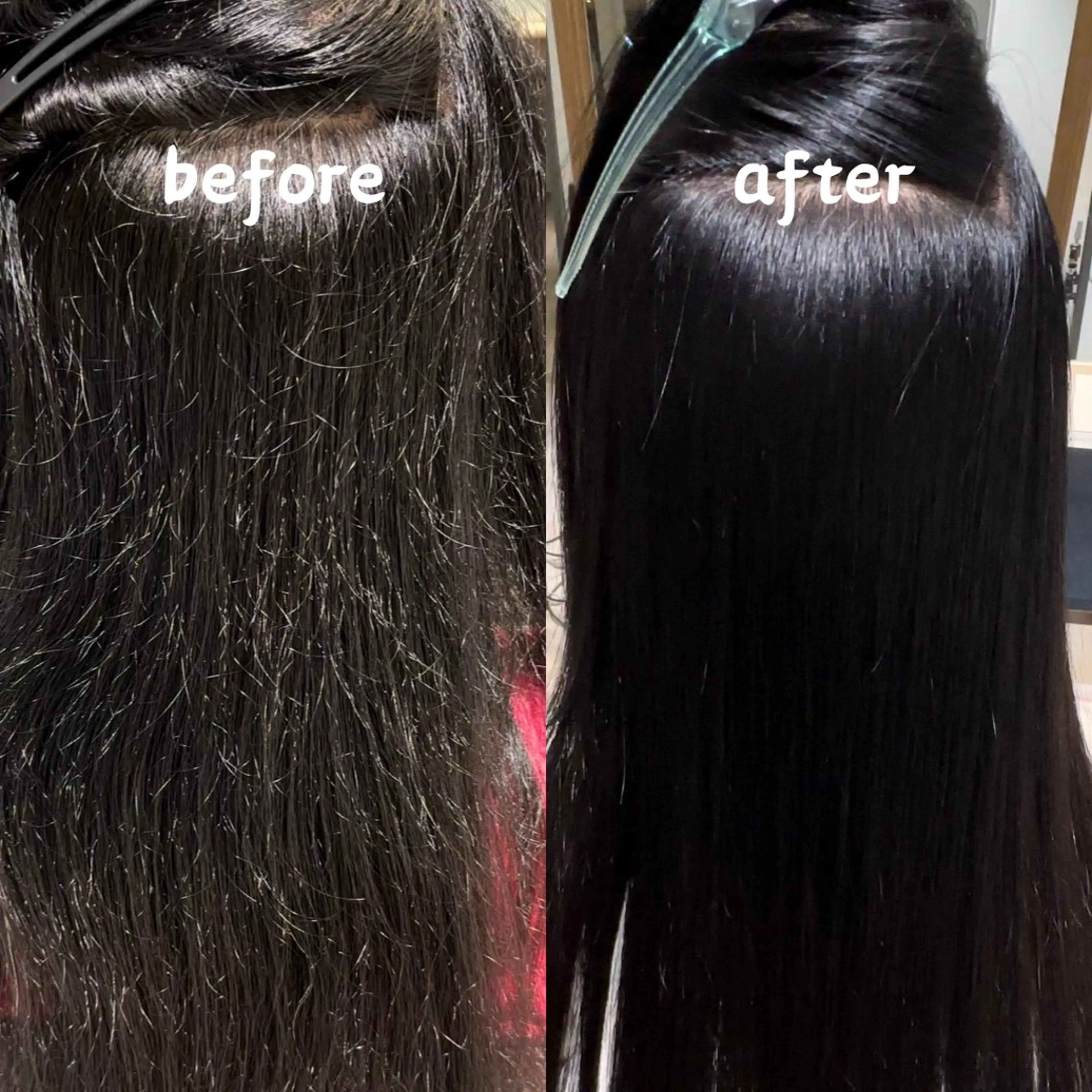 ロング 縮毛矯正専門店 unlabel近藤のヘアスタイル