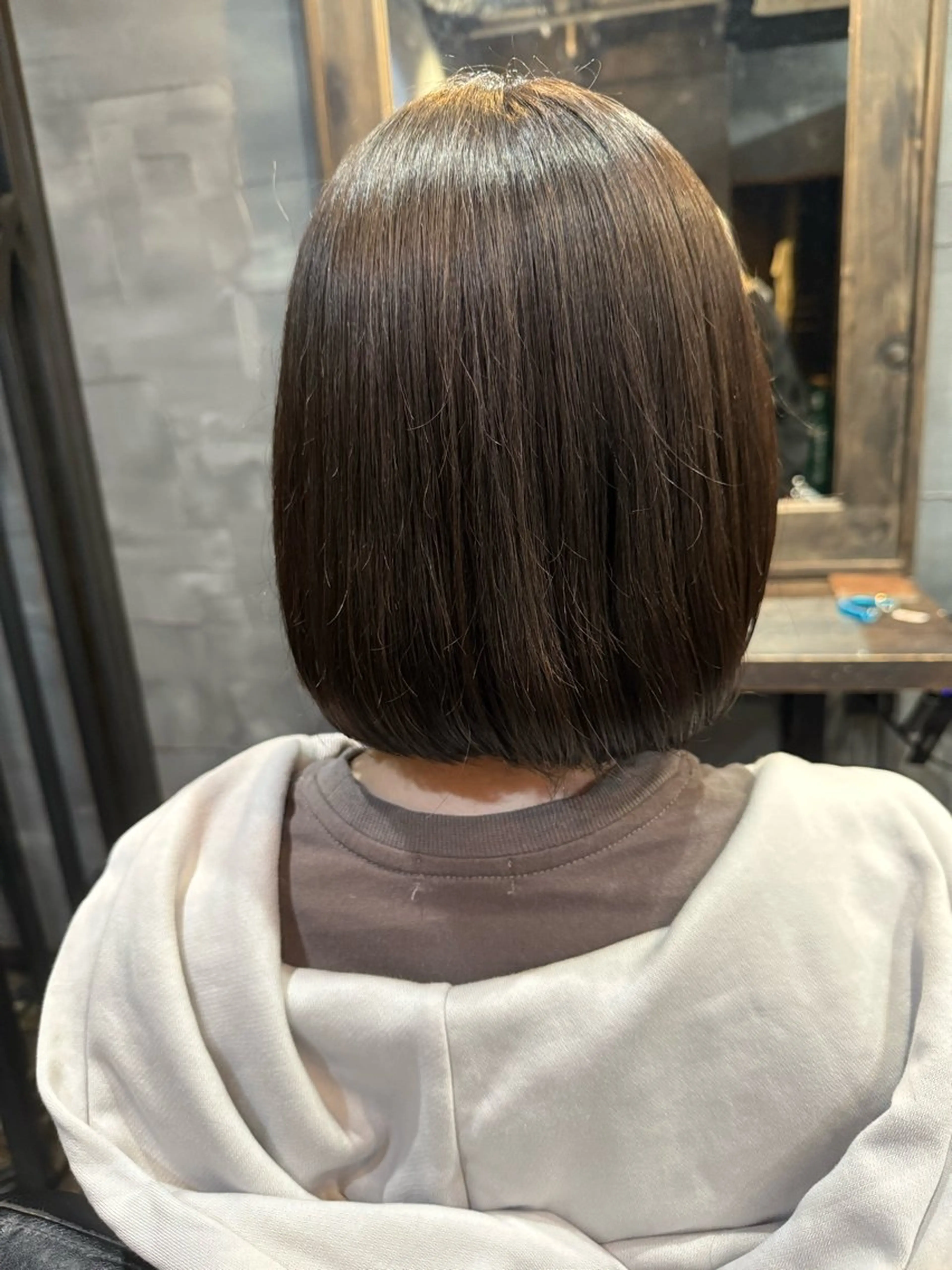 ショート ボブ M.Fe's はるな 🖤メンズカット募集のヘアスタイル