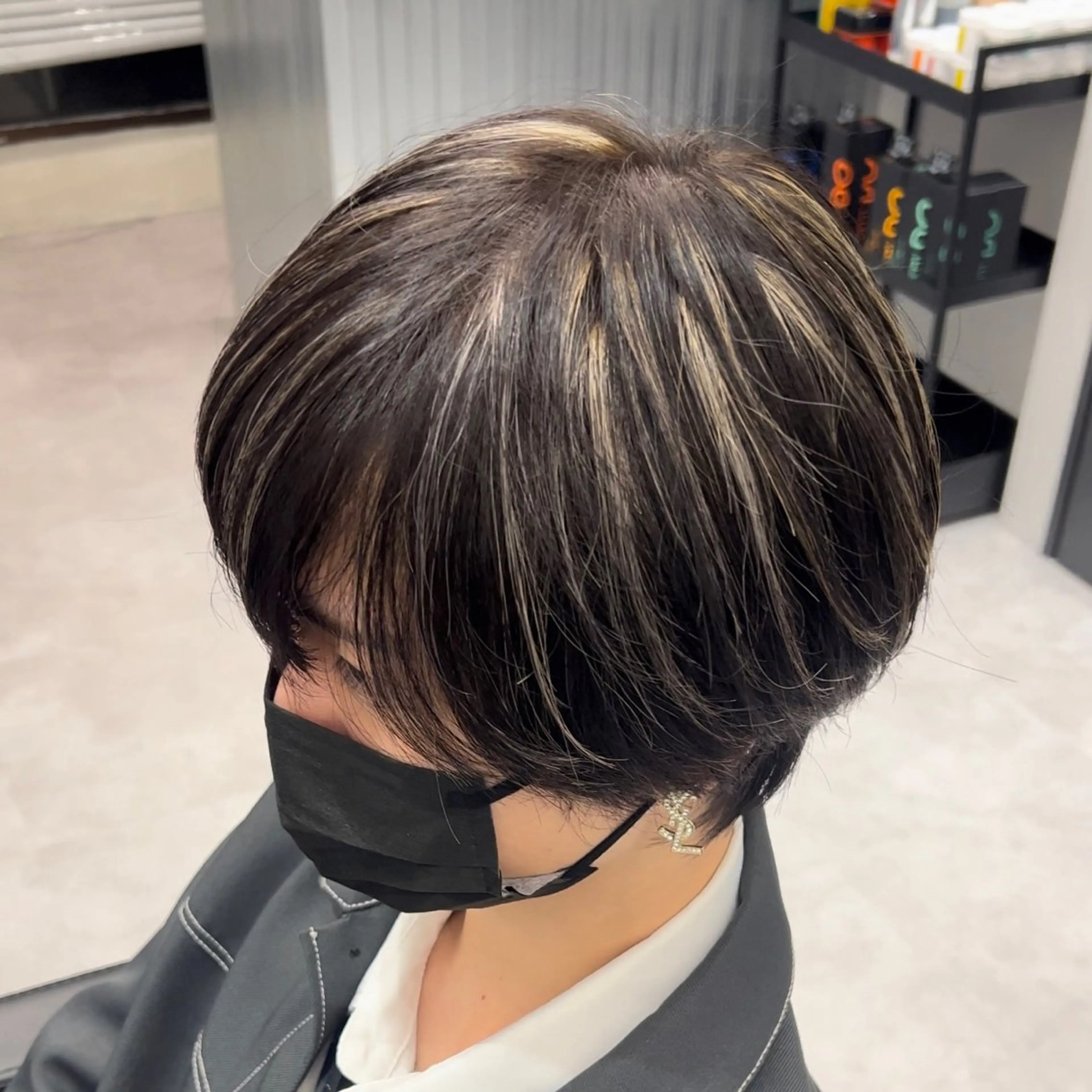 メンズ メンズハイライト 【メンズ特化美容師】 🐍NAO🐍のヘアスタイル
