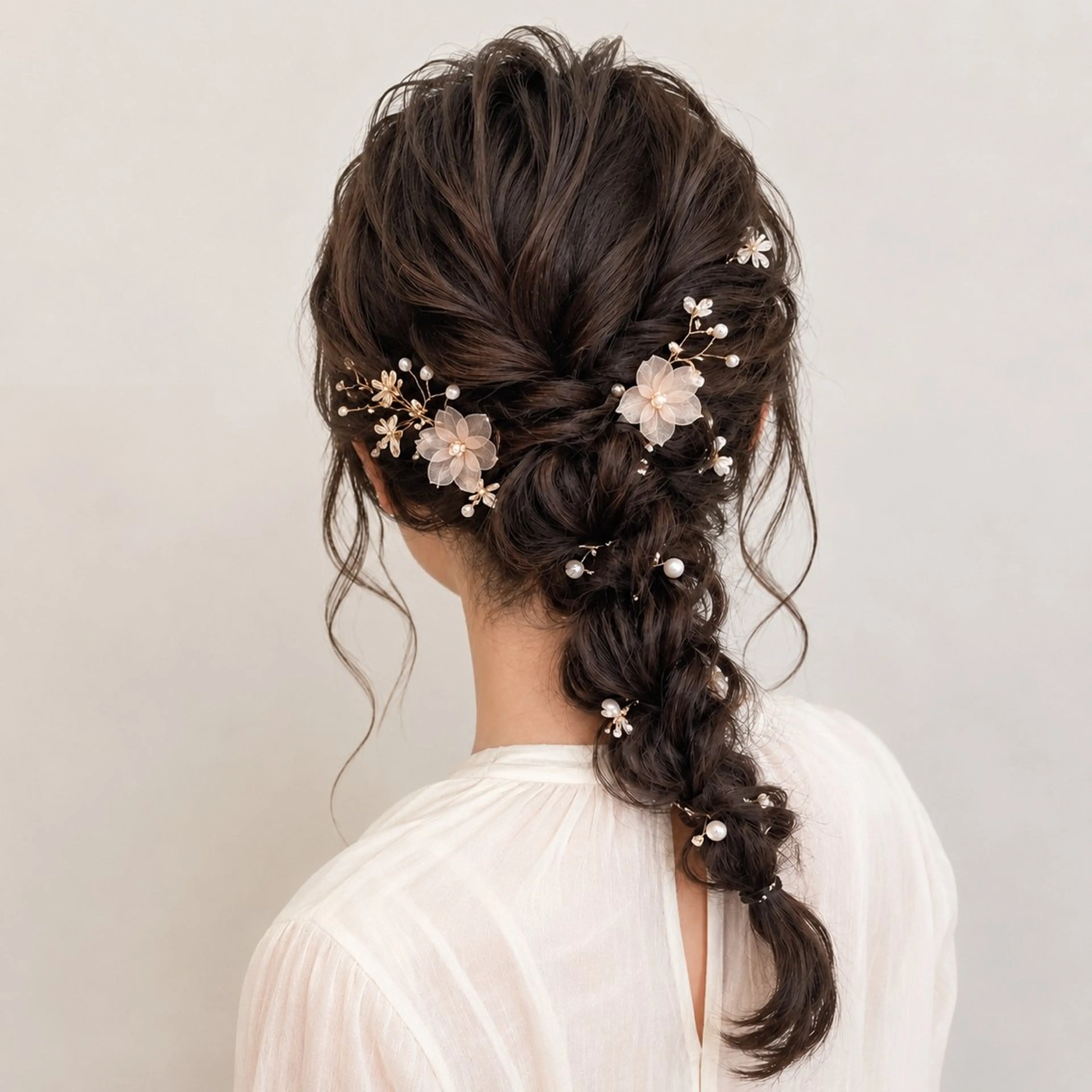 ヘアアレンジ 結婚式・ブライダル 髪飾り ヘアセット Riamy Hairのその他イメージ
