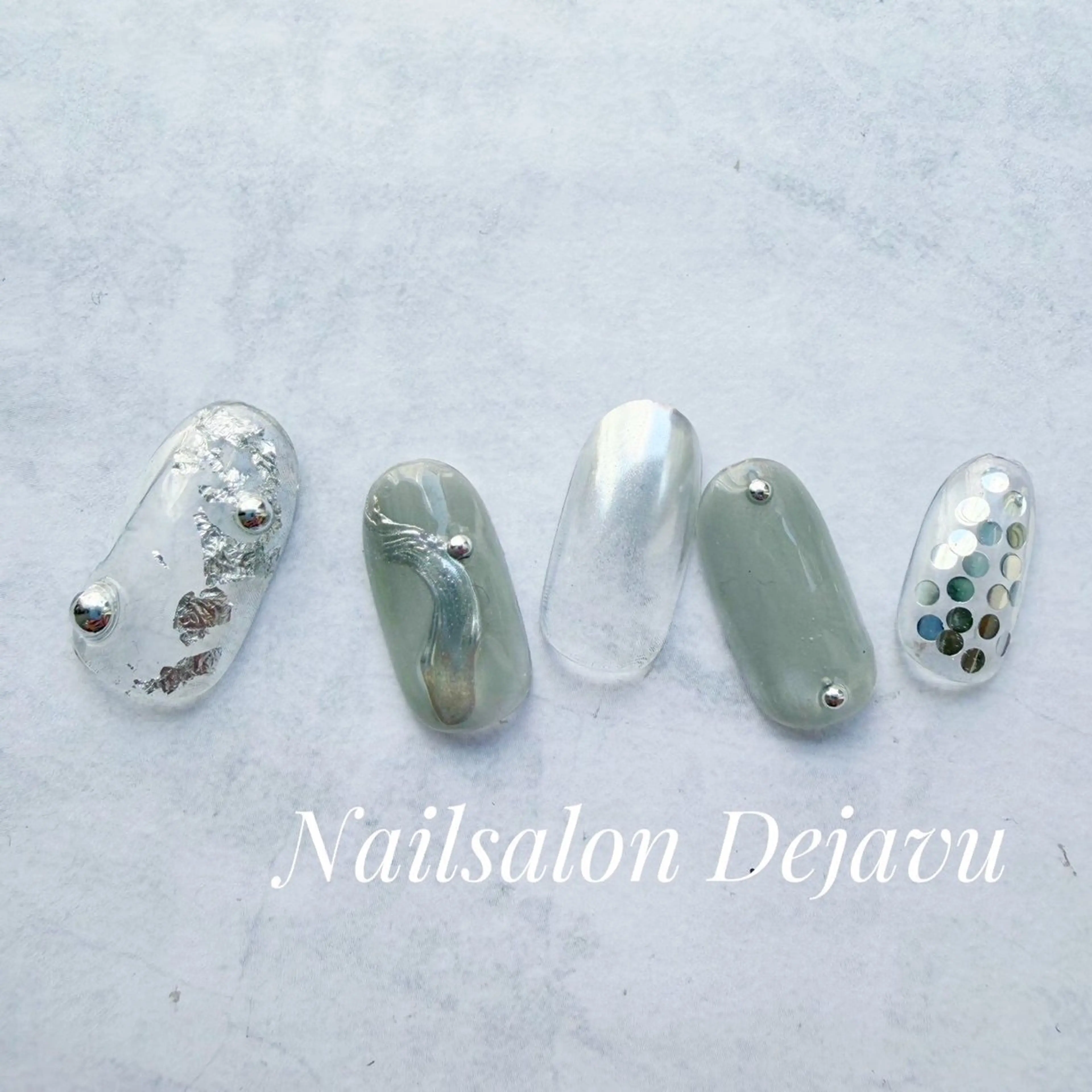 ネイル ハンドネイル Nail salon Dejavu 🌿のネイルデザイン