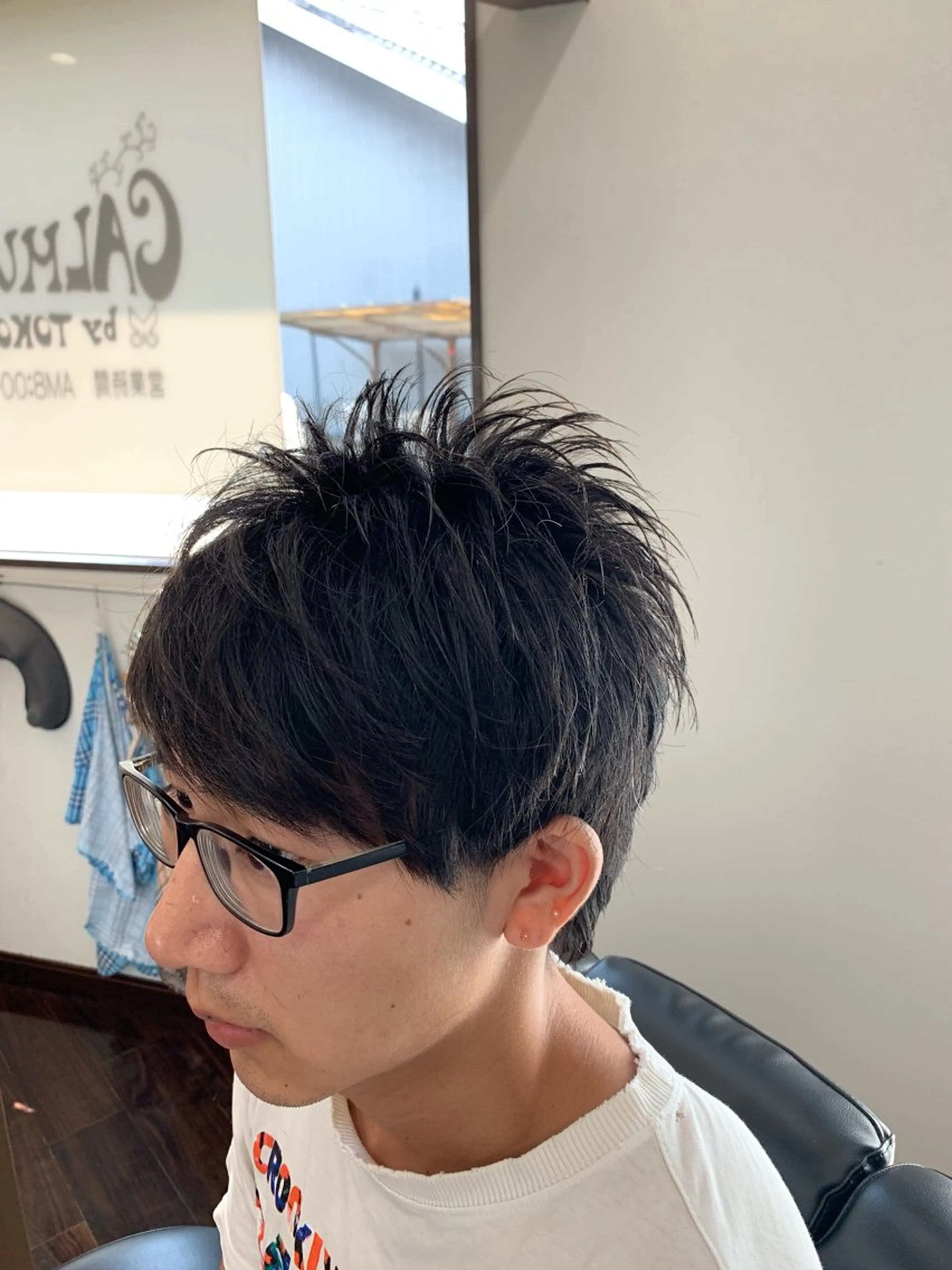 ショート メンズ マッシュ ショートヘア 小顔カット 早川 太貴のヘアスタイル