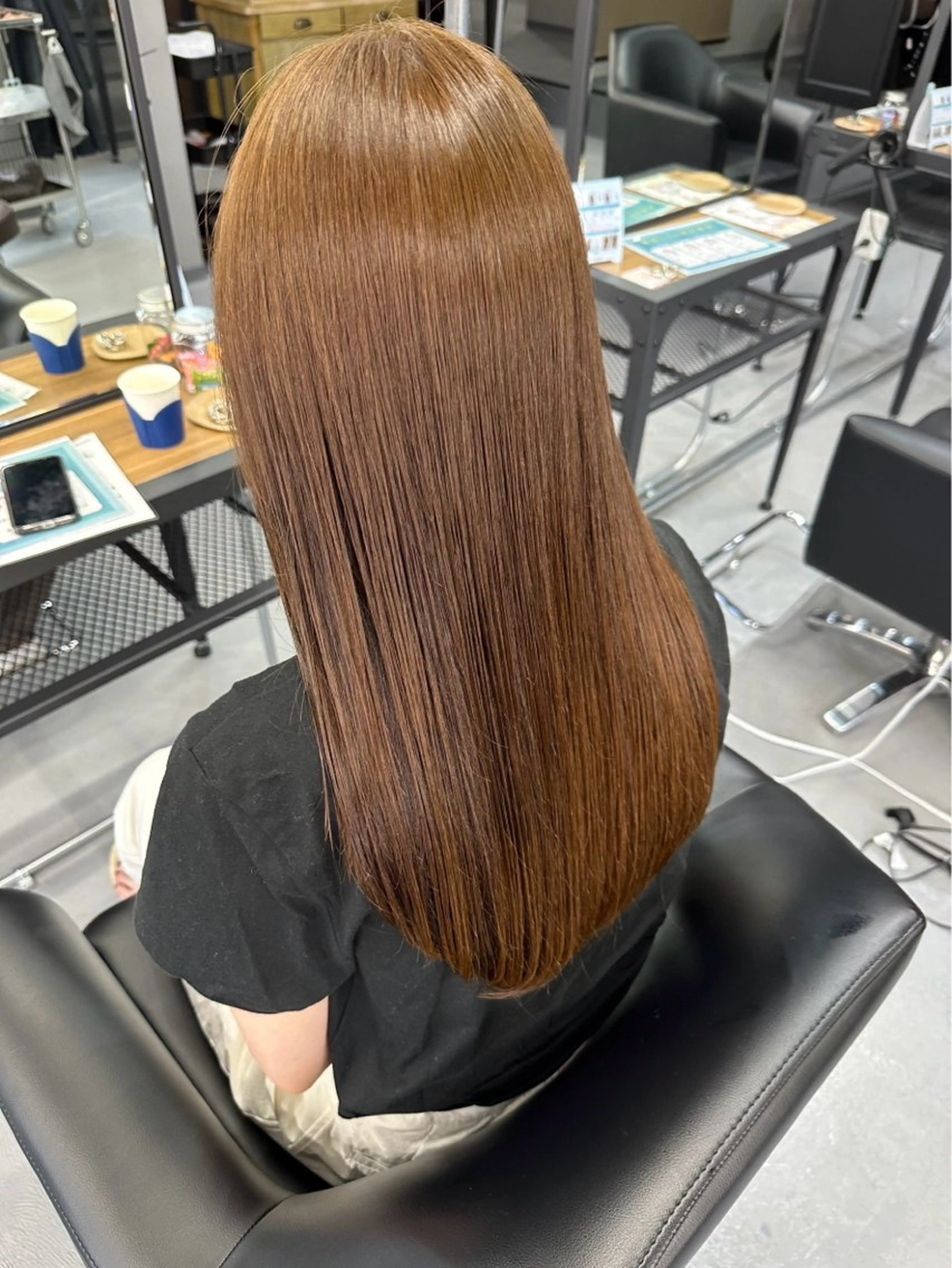 ロング レディースモデル募集 門田快斗のヘアスタイル