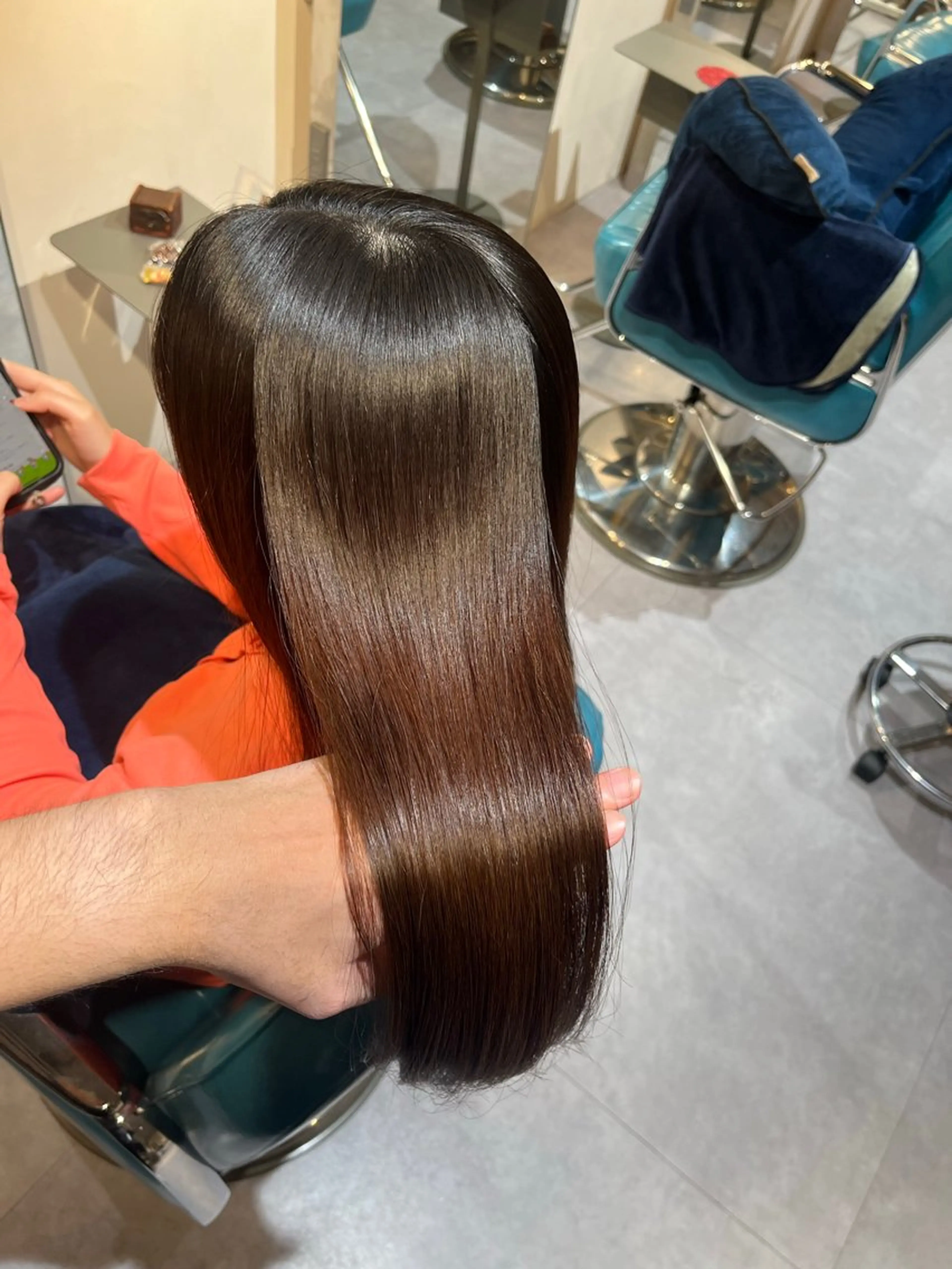 セミロング 縮毛矯正 トリートメント 必ず笑顔で帰っていた だきます！安田祐貴のヘアスタイル