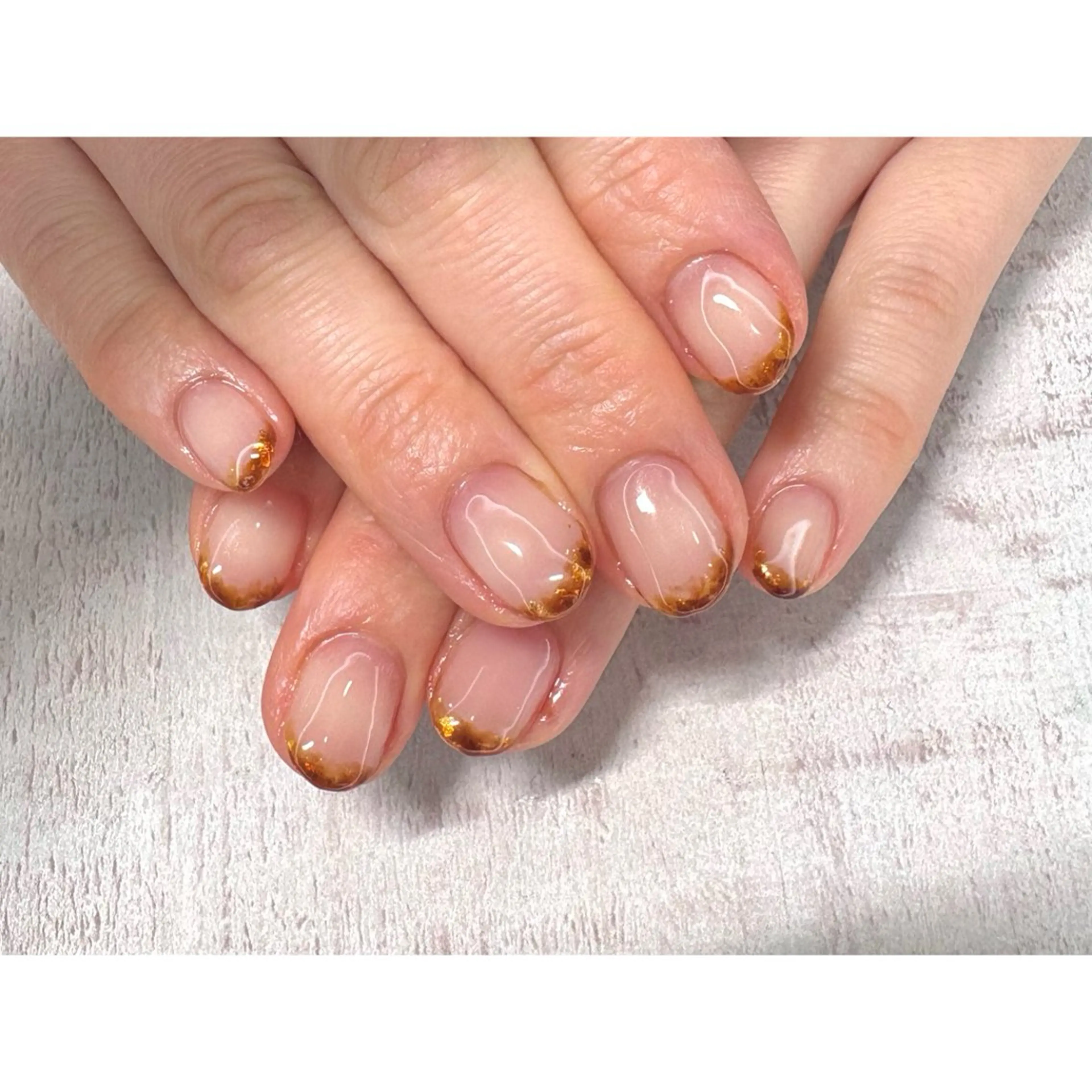 ネイル ハンドネイル 𖡼 yumenoのネイルデザイン