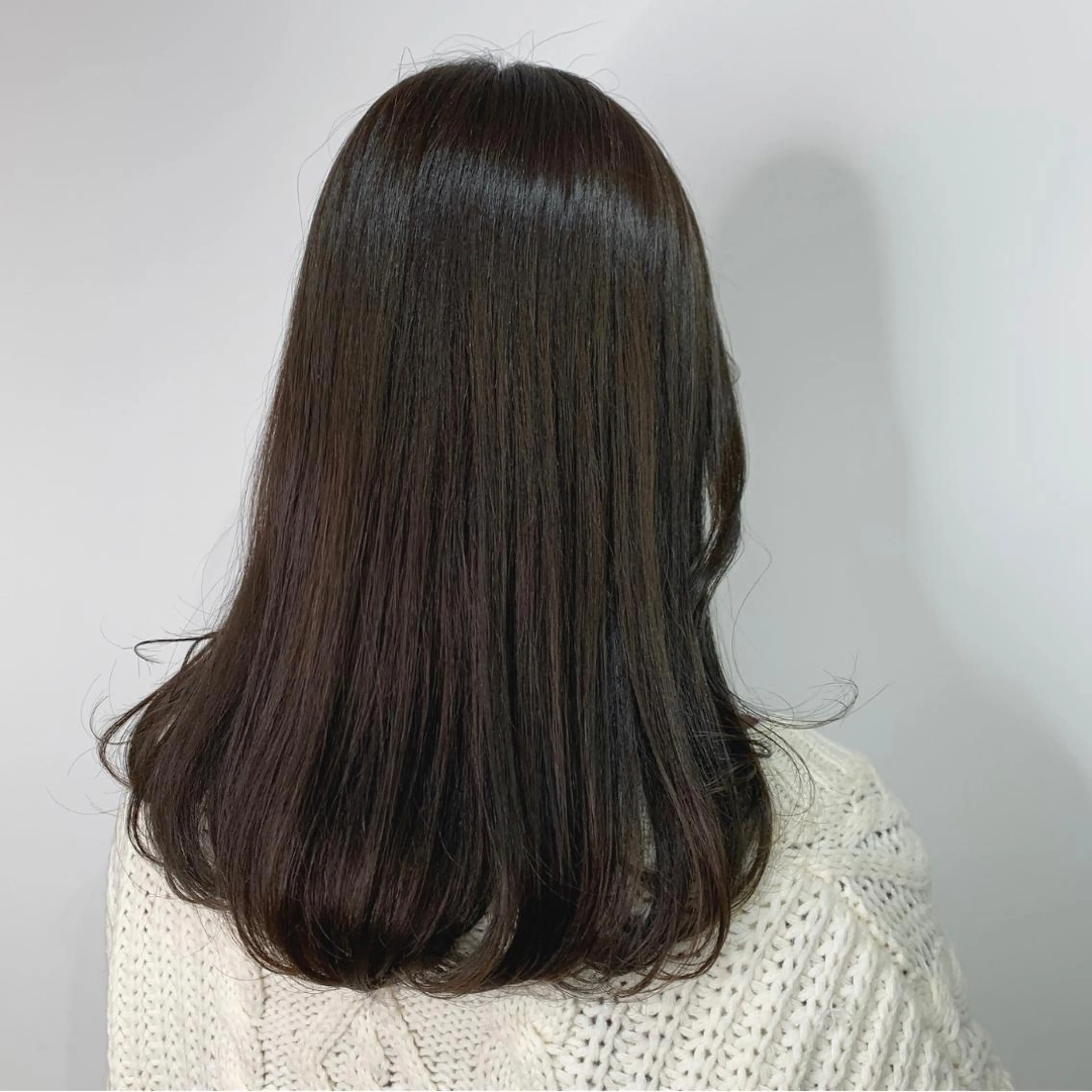 セミロング カラー HARUKA韓国ヘア /Luana梅田のヘアスタイル