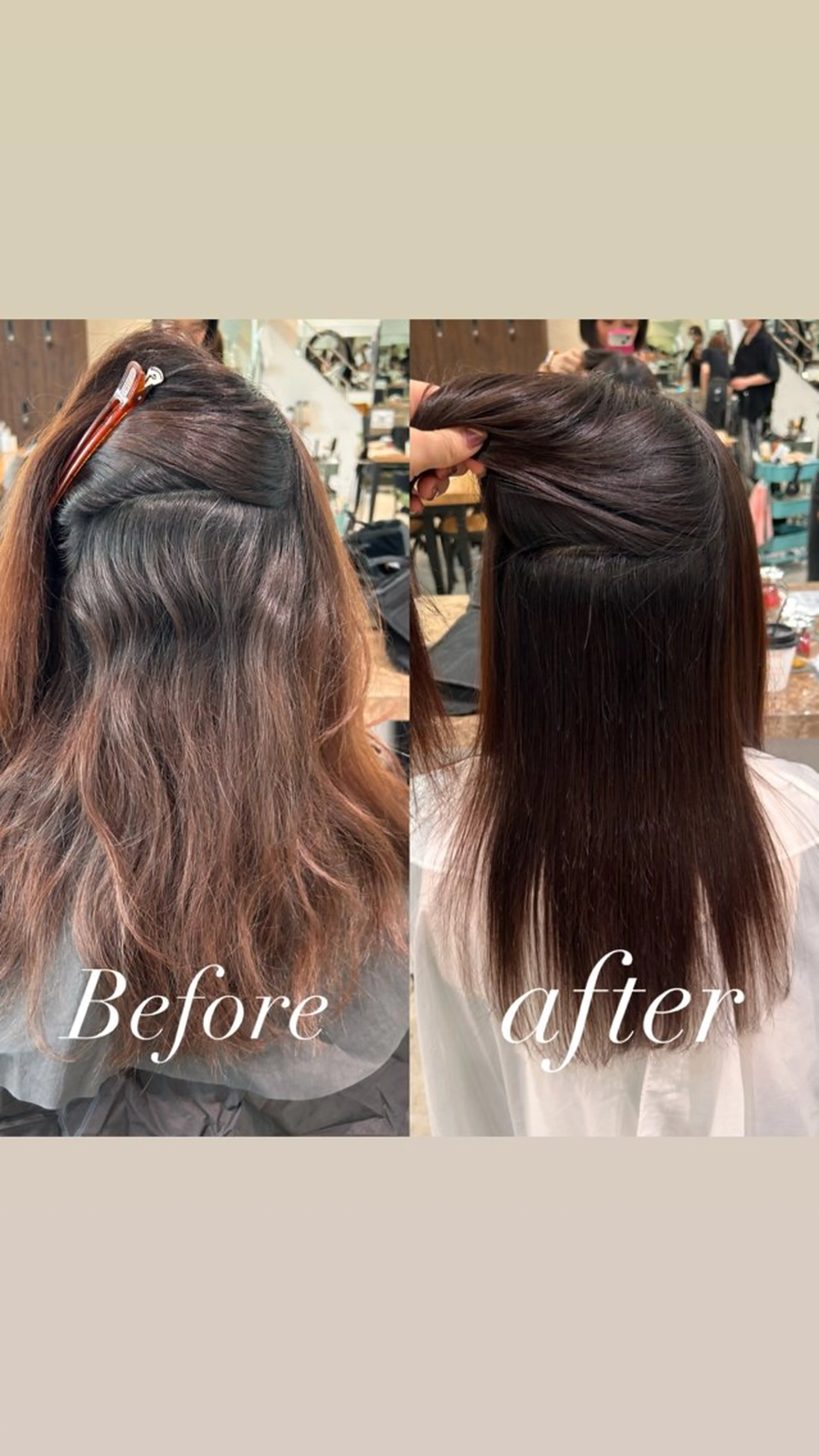 ロング 縮毛矯正 まとまるボブ/縮毛矯 生🌿あおい✨のヘアスタイル