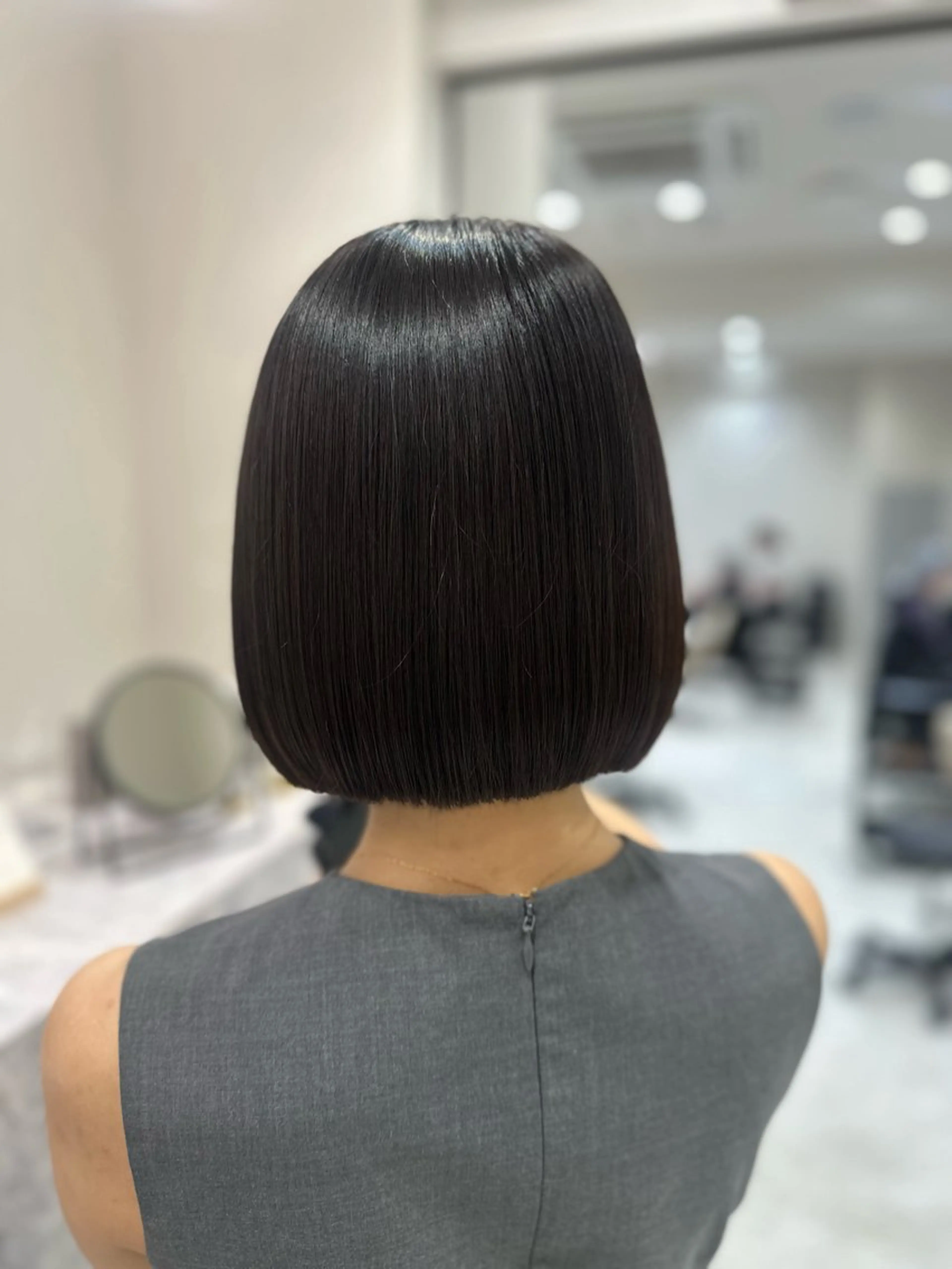 ショート カラー カット トリートメント 韓国レイヤー✨ yasuko銀座のヘアスタイル