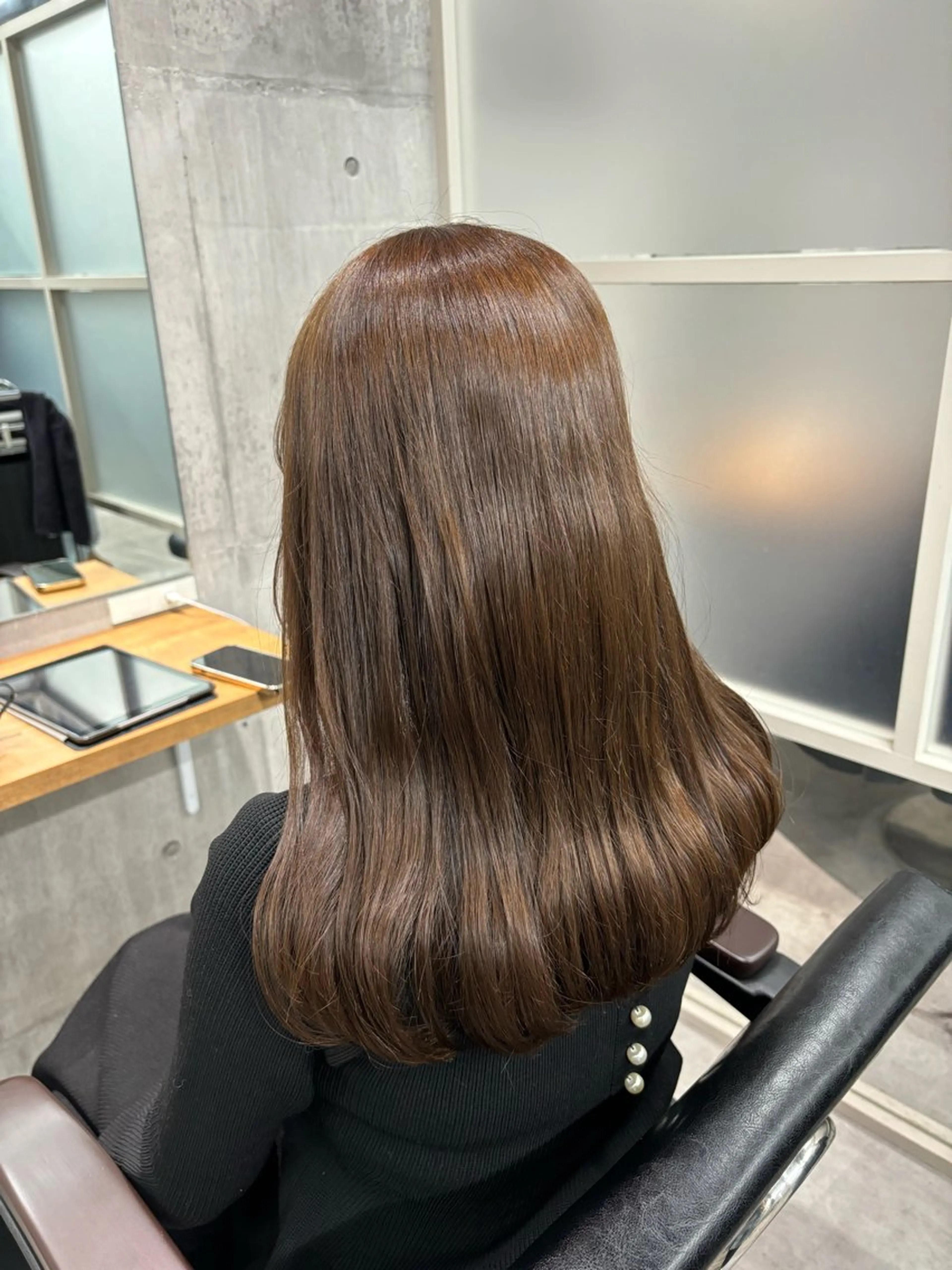 ロング カラー ヘアアレンジ ブラウンカラー ナチュラルブラウン 🌷大澤ゆい🌷 stylistのヘアスタイル