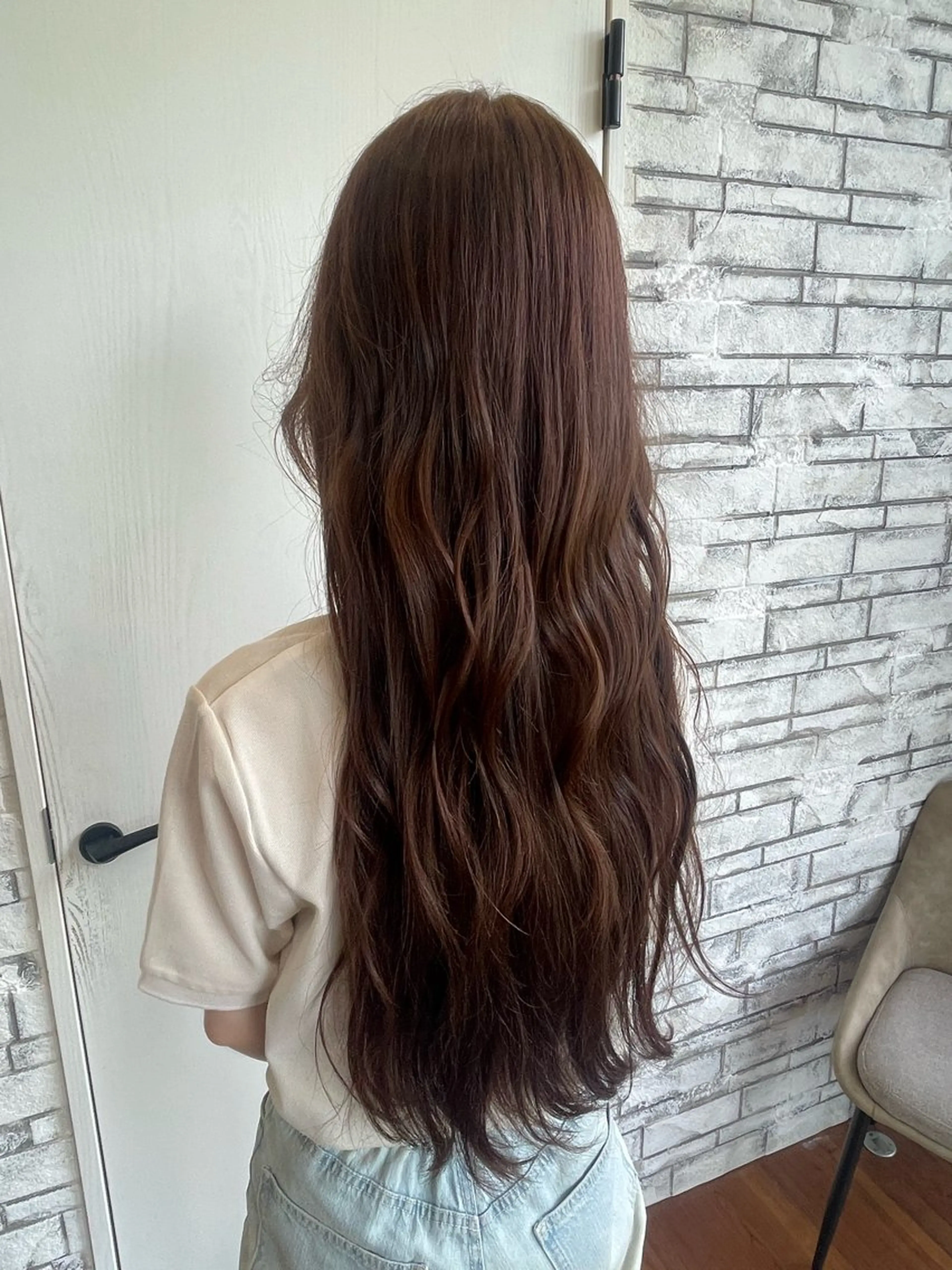 ロング ワンカラー💓 豊橋/まおのヘアスタイル