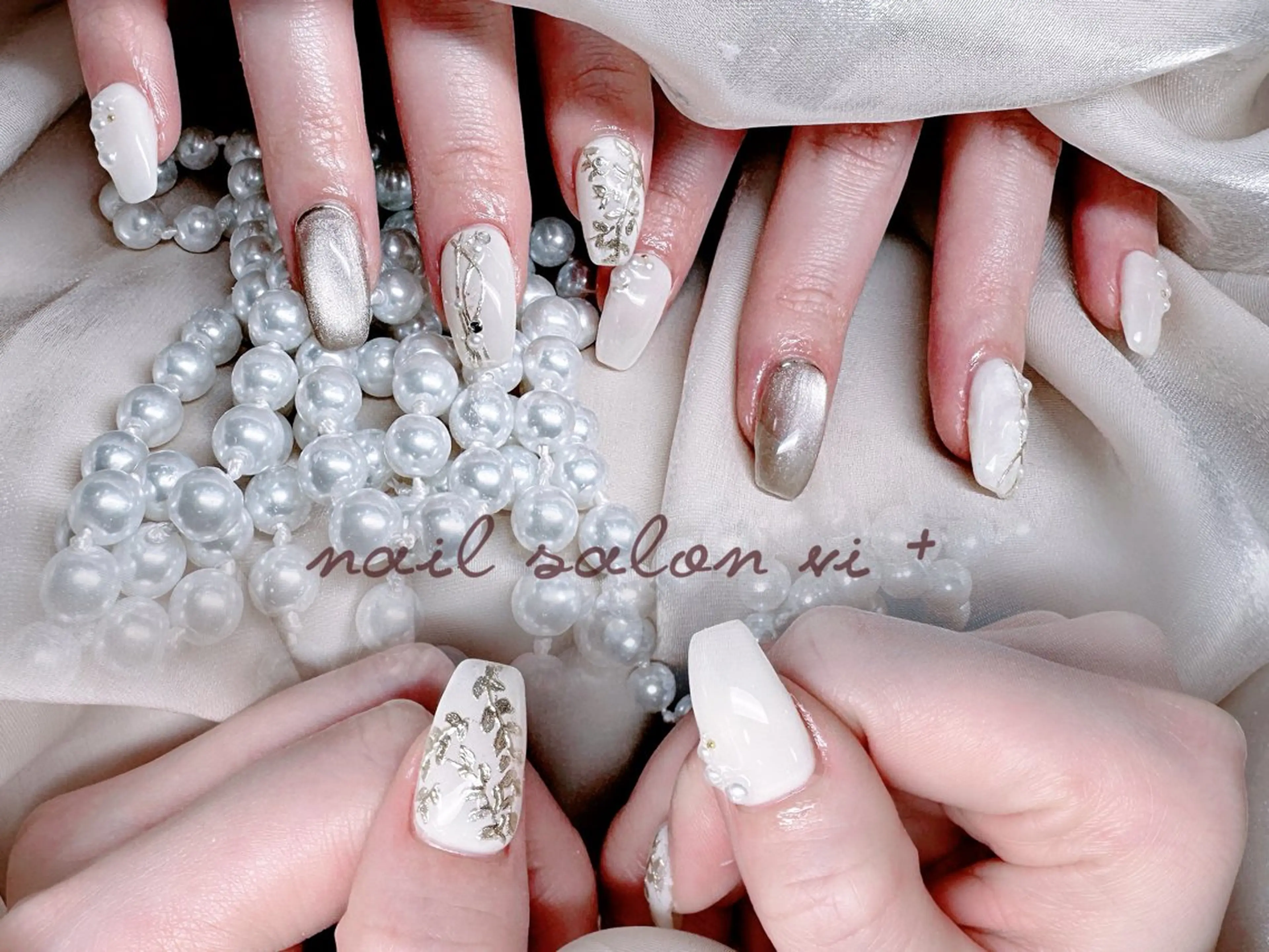 ネイル ハンドネイル ✨Nailsalon Vi+✨のネイルデザイン