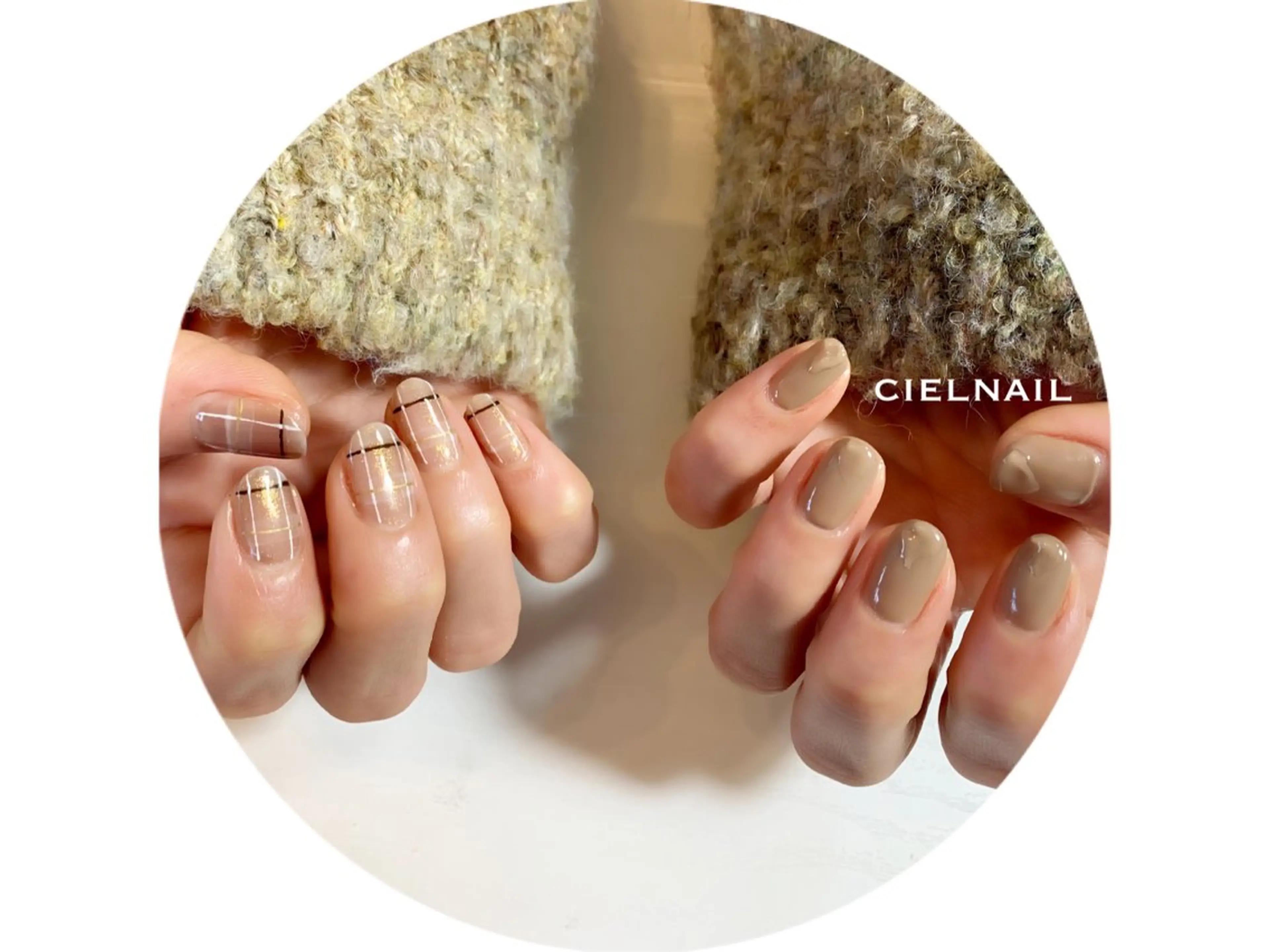 ミディアム cielnail 祇園のネイルデザイン