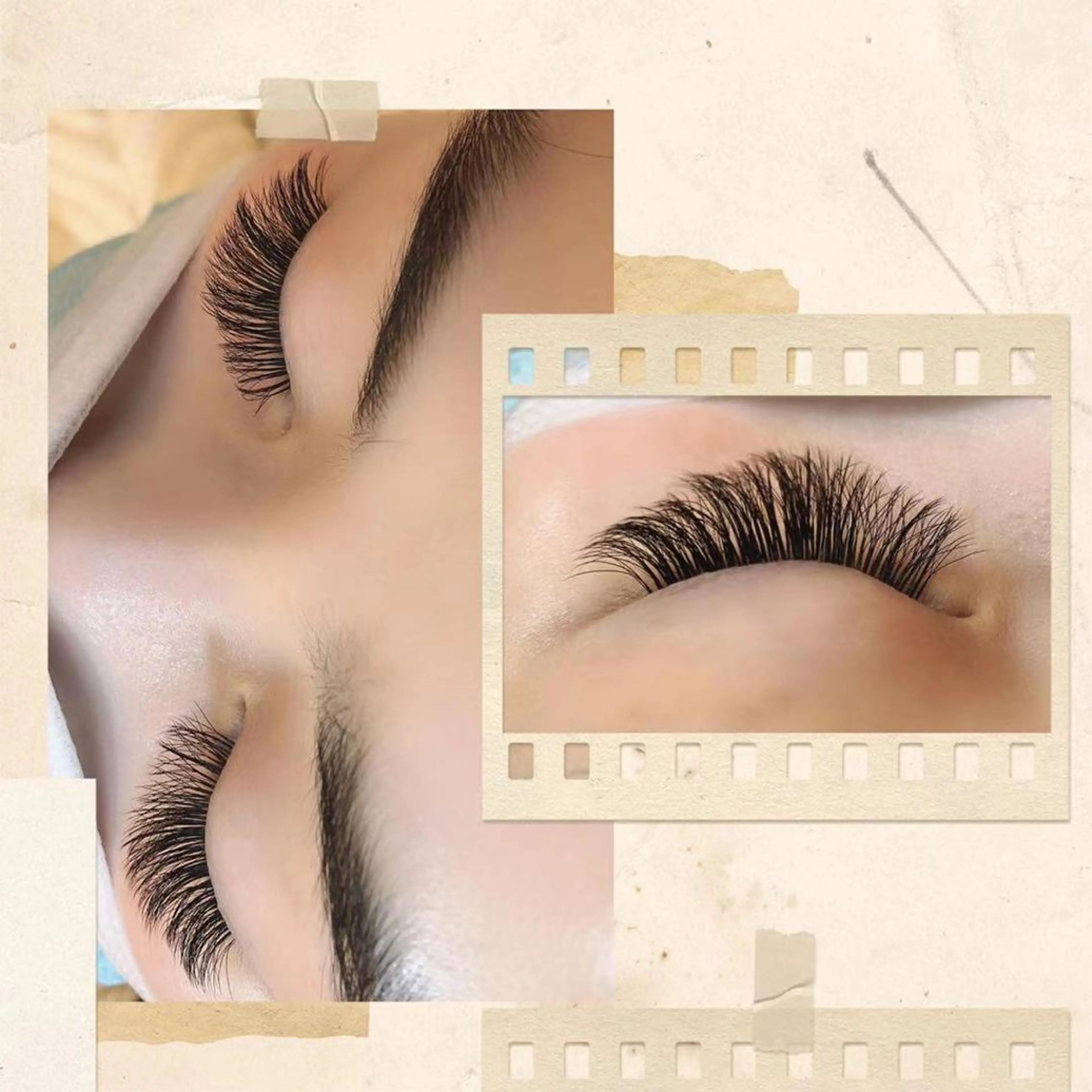 マツエク・マツパ 付け放題 ボリュームラッシュ Ali Beauty Salon 新小岩のマツエク・マツパデザイン