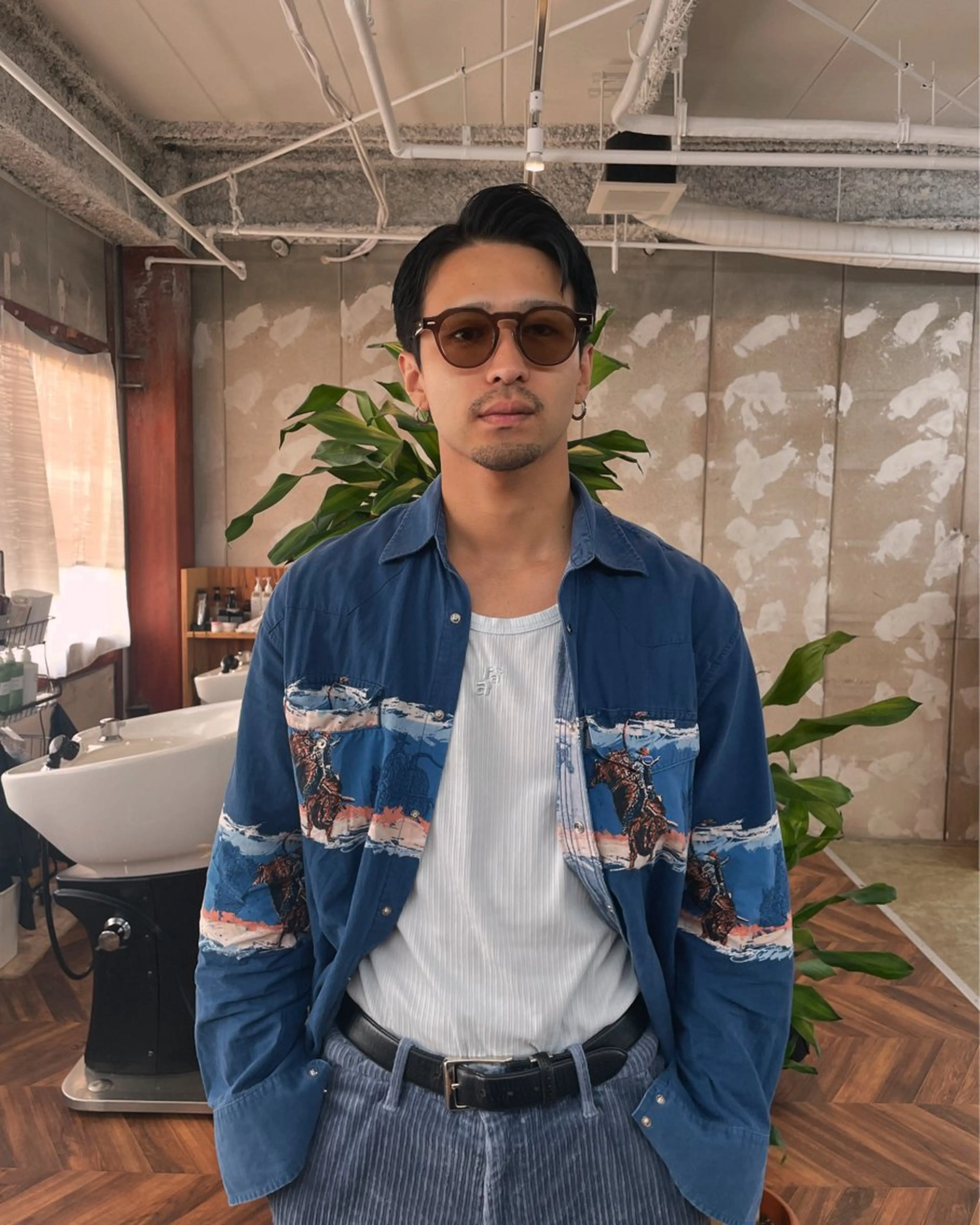 メンズカット+眉カットの写真