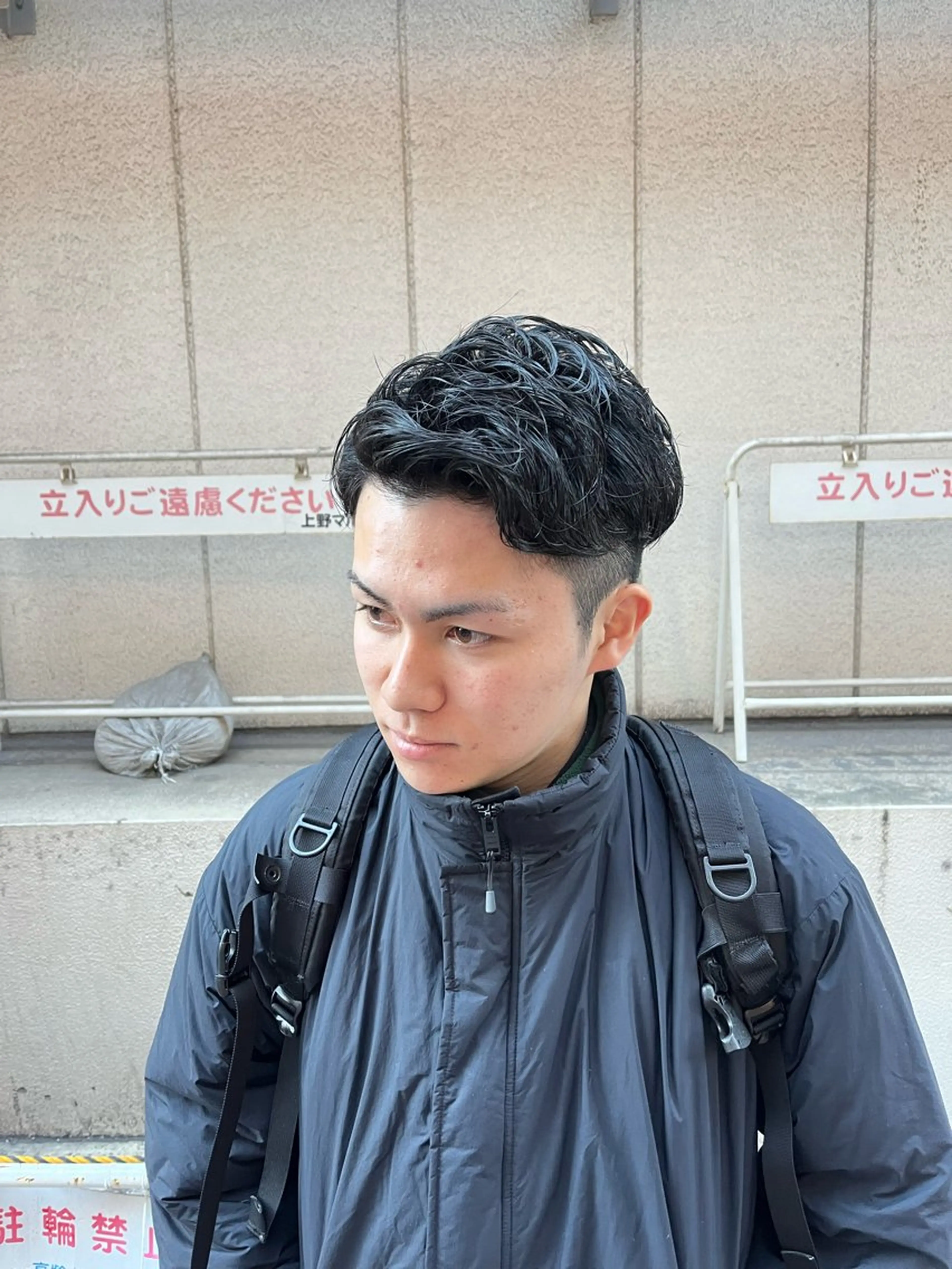 パーマ メンズ メンズパーマ ニュアンスパーマ STUG’S 上野御徒町/前田桃果のヘアスタイル