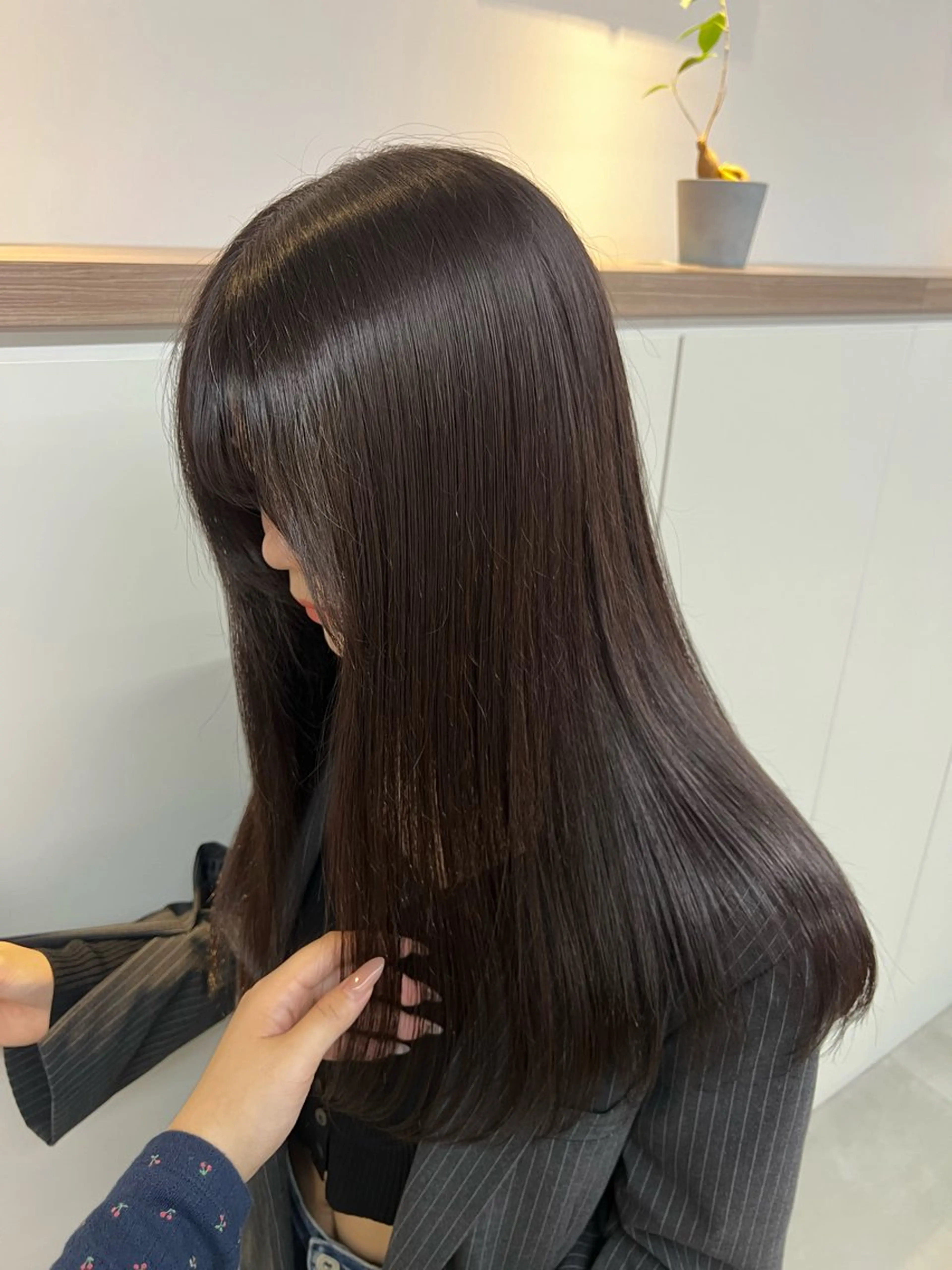 ロング ヘアカラー Kako🫧⭐️ アシスタント/モデルのヘアスタイル