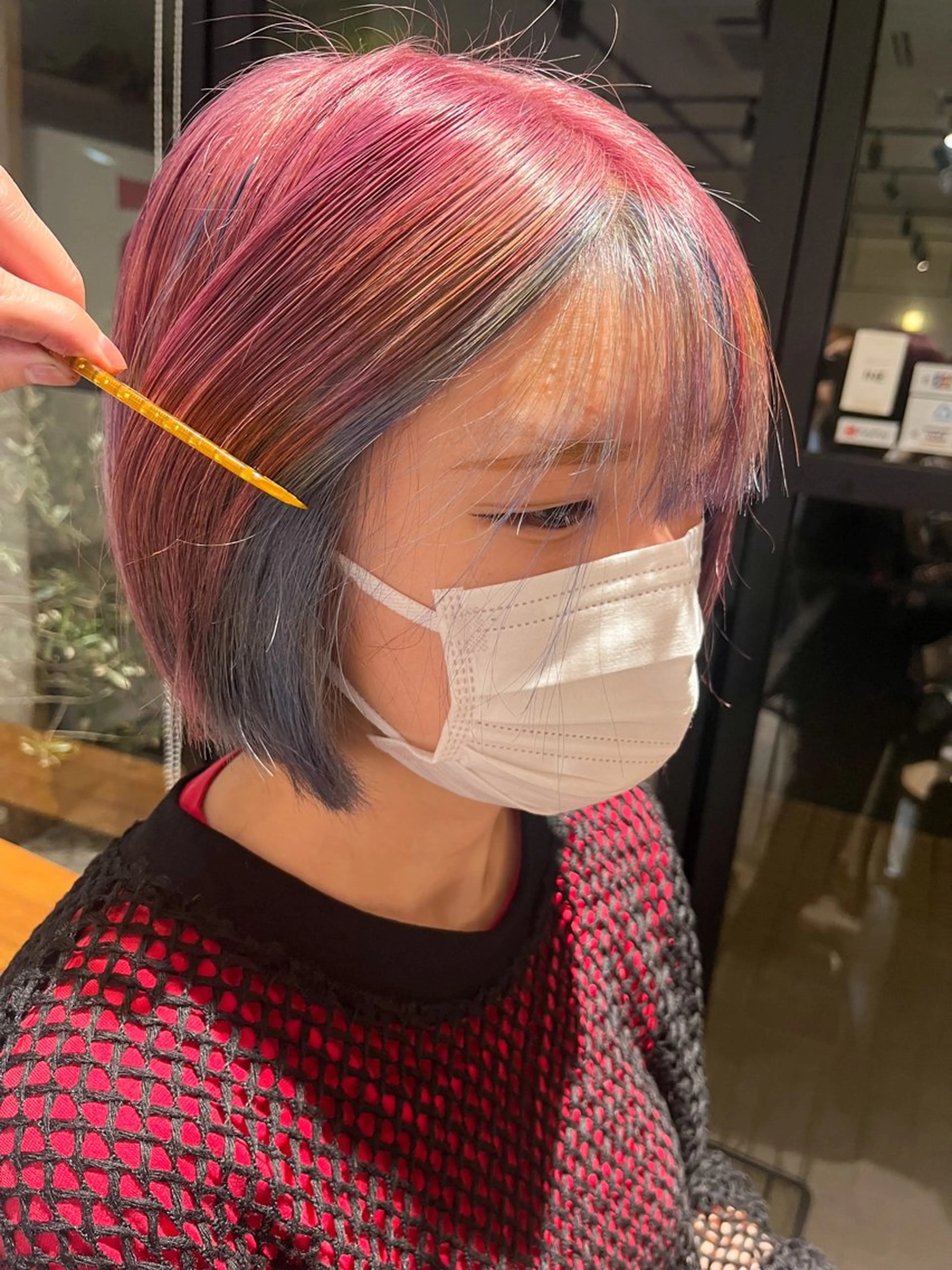 カラー ASAMI /MaisonINEのヘアスタイル