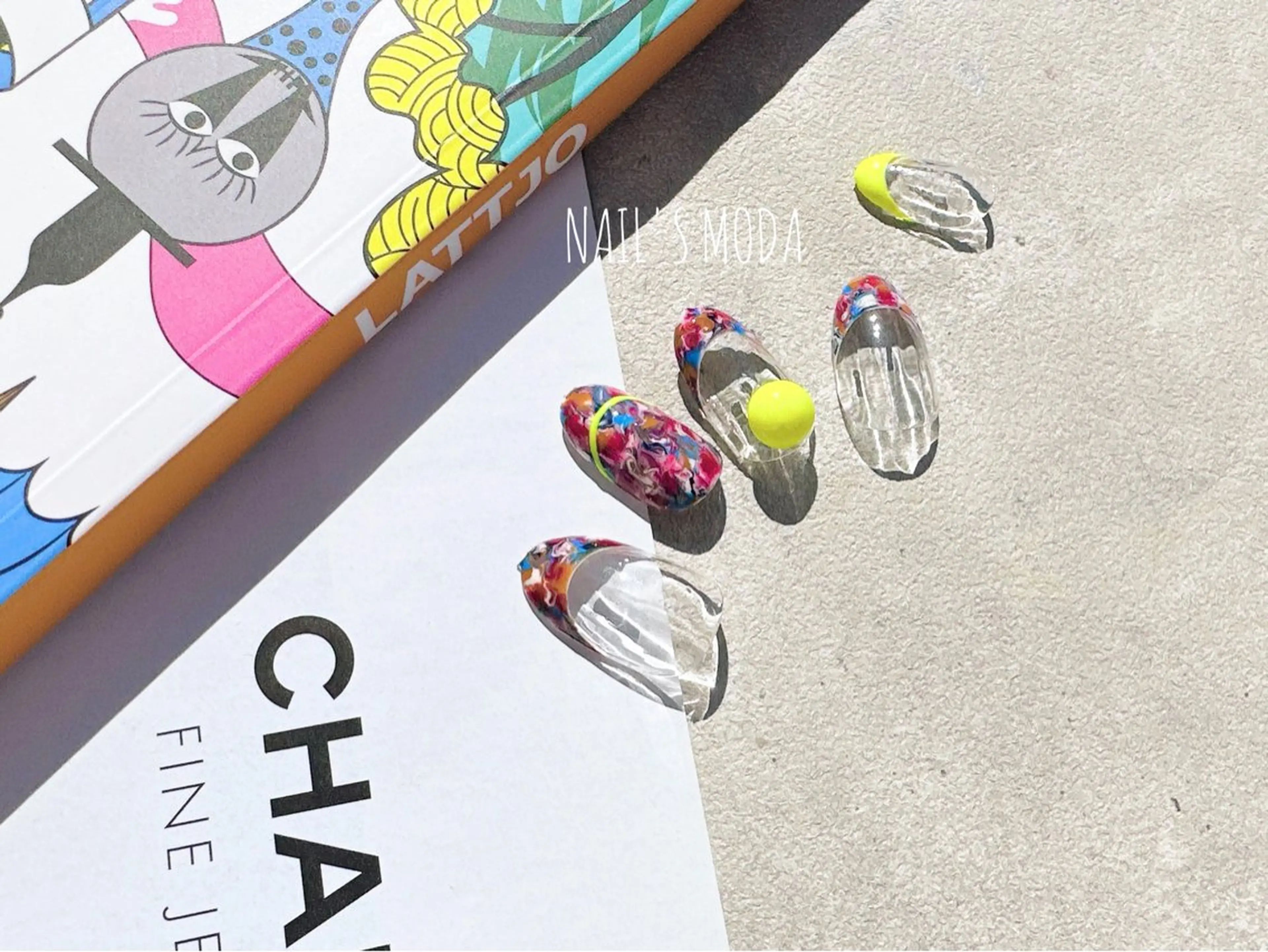 ネイル オーロラネイル 長さ出し フットネイル フレンチネイル ジェルネイル NAIL'S MODAのネイルデザイン