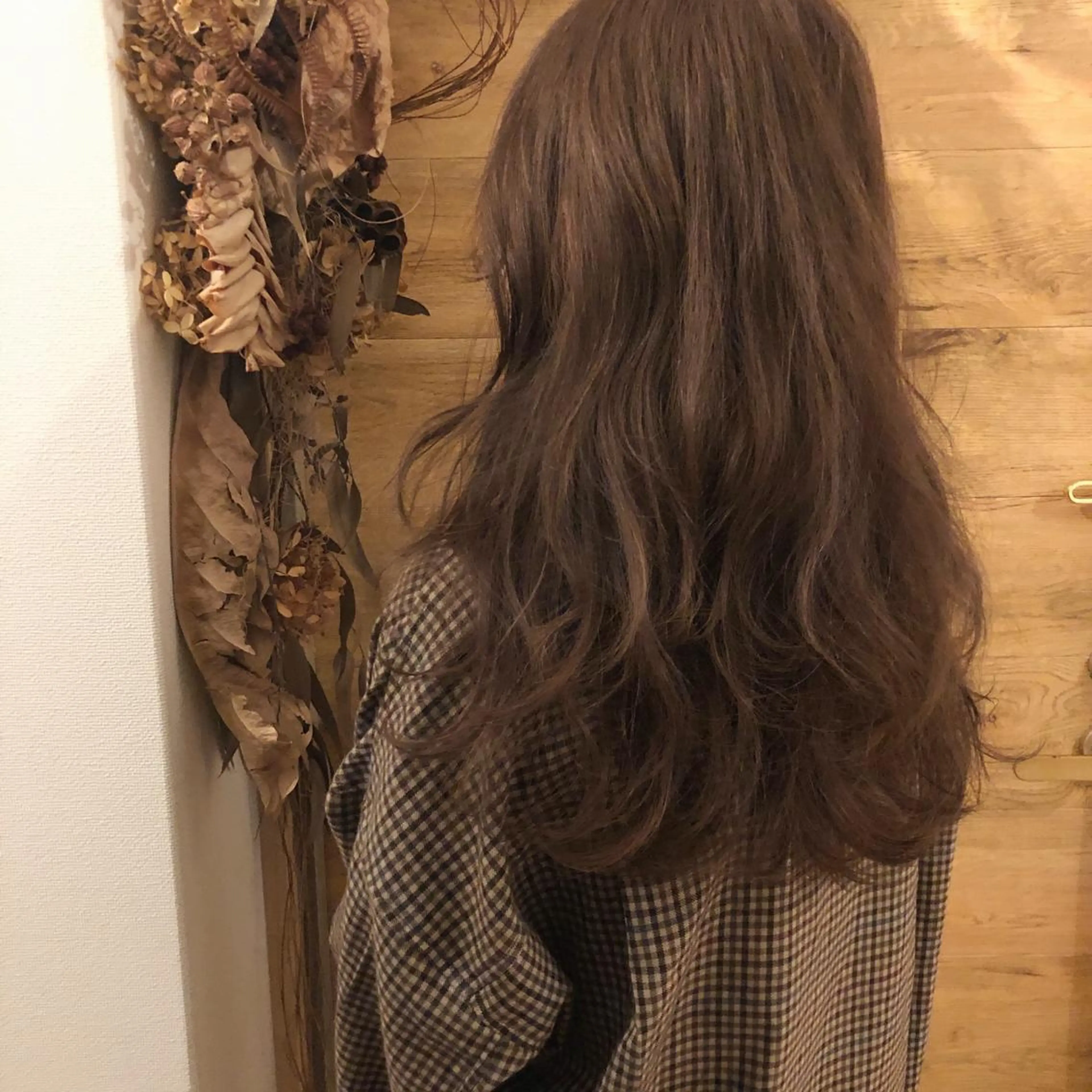 パーマモデル（水パーマ）の写真