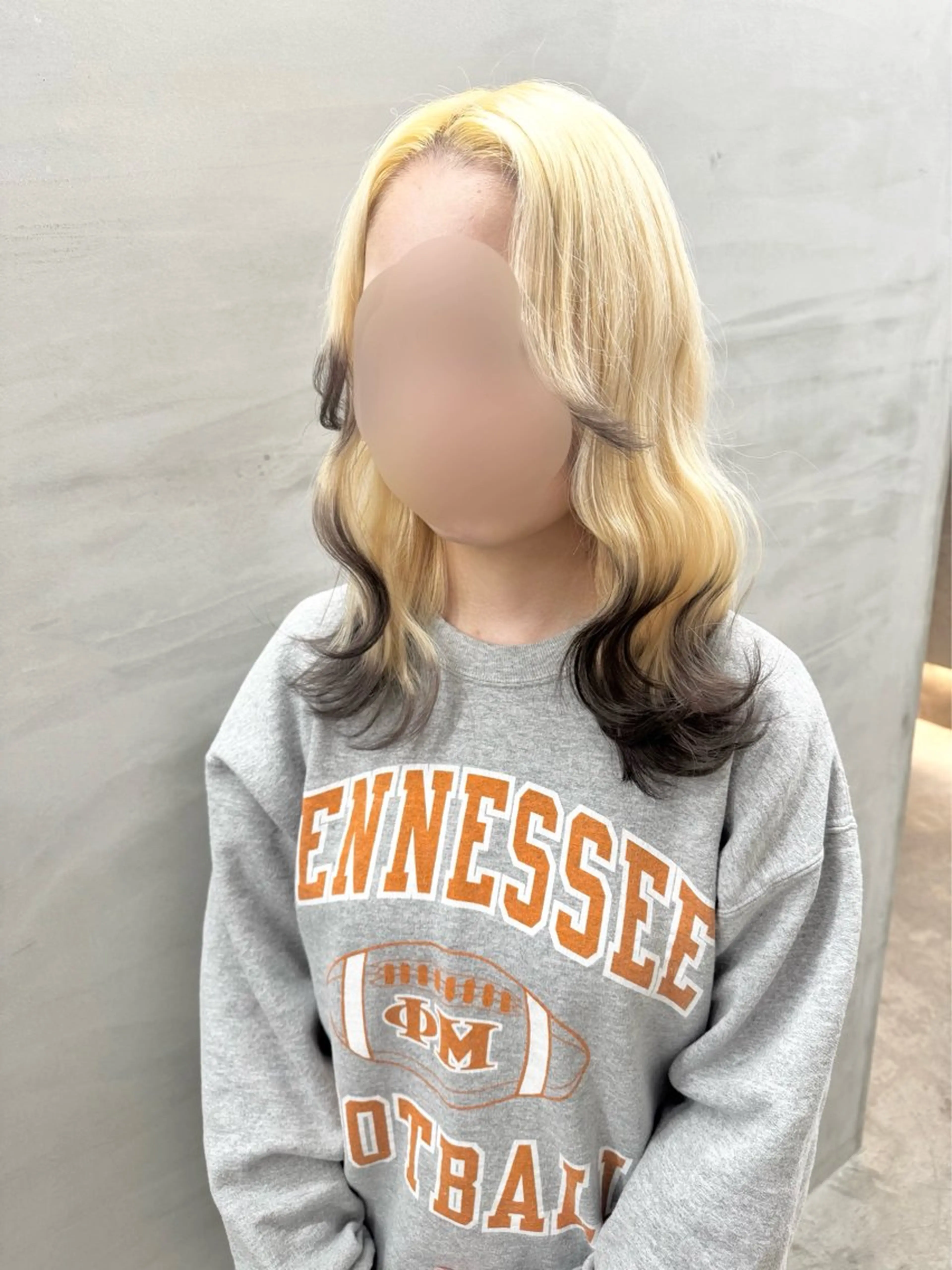 セミロング カラー 髪質改善＆艶カラー Zina💋池袋のヘアスタイル