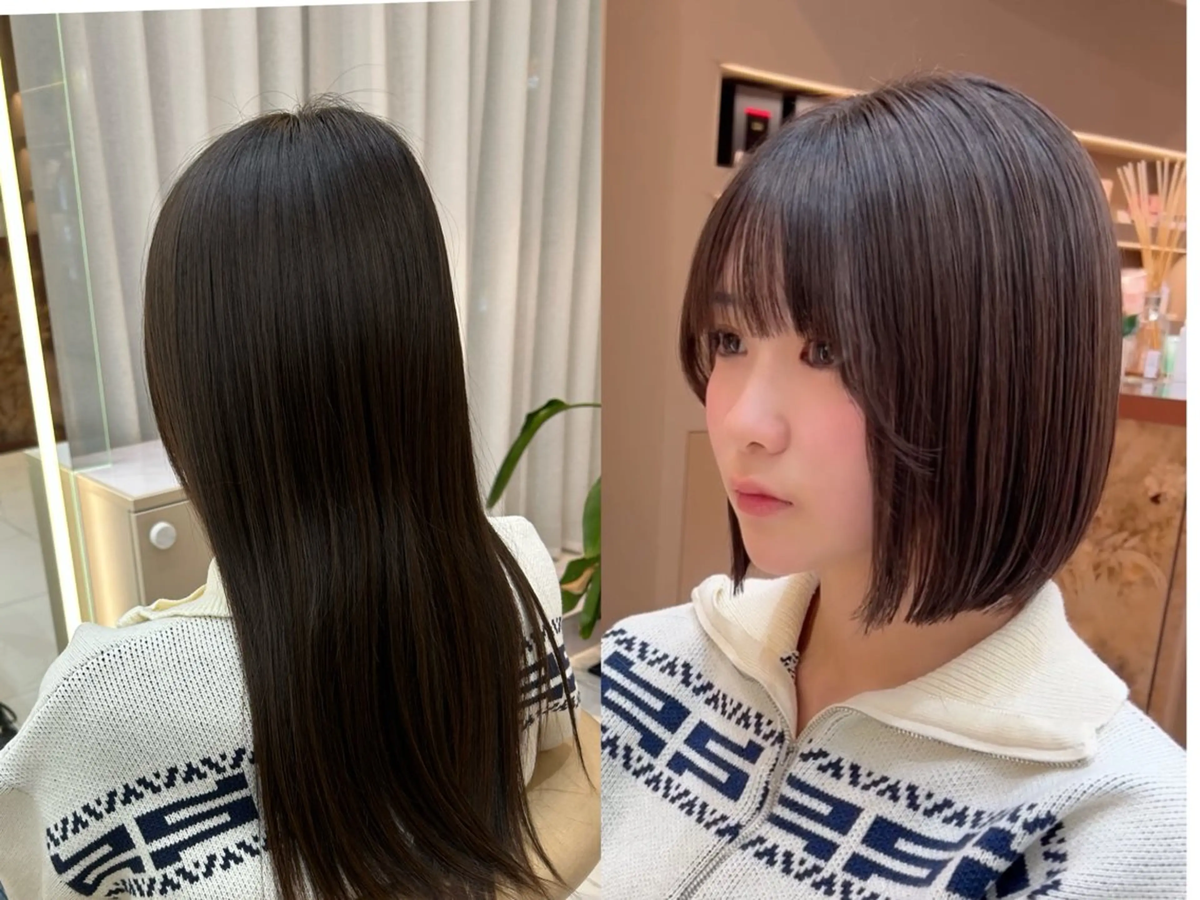 ショート 山田勇真 ボブ/縮毛矯正/金山のヘアスタイル