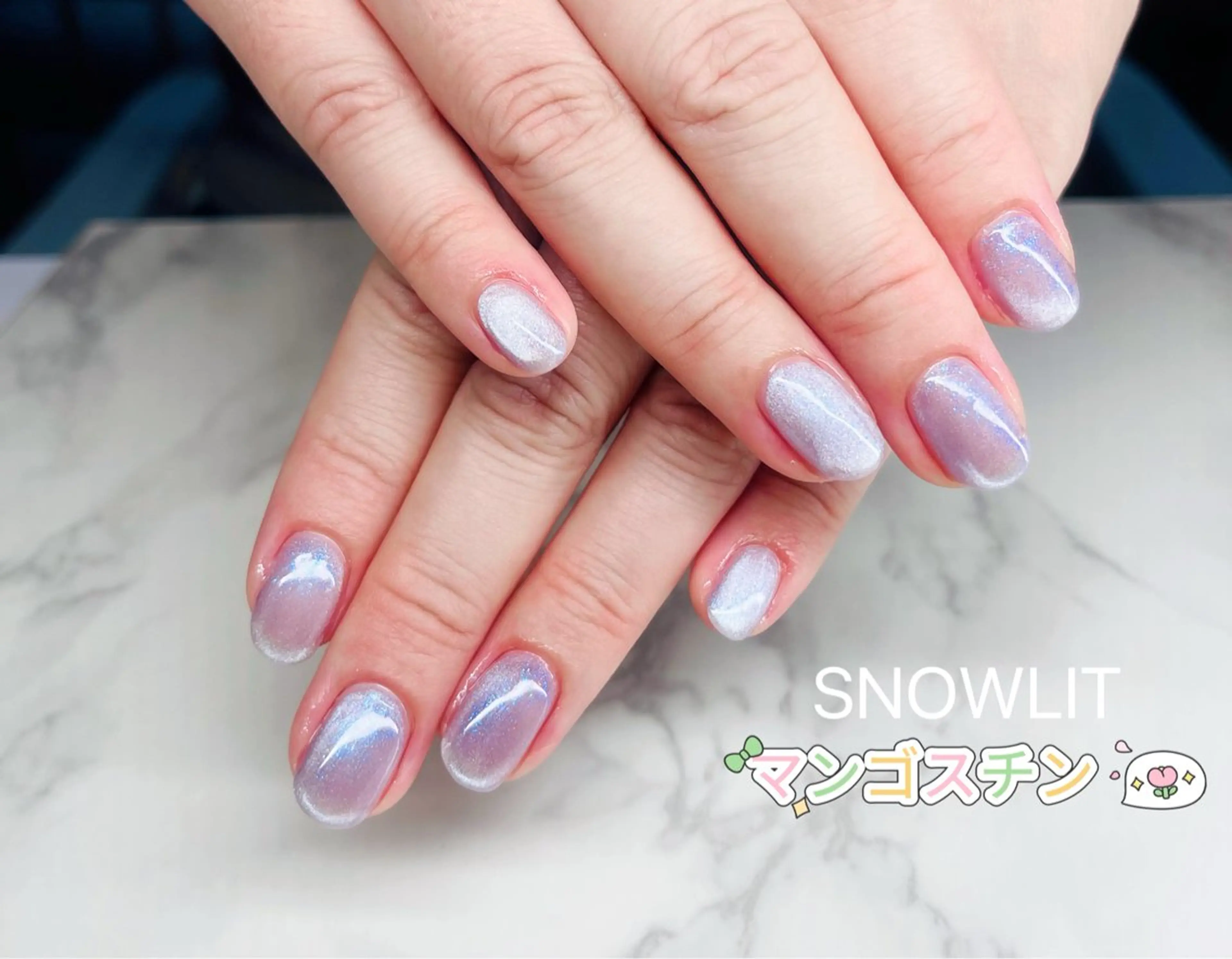 ネイル ハンドネイル ハンドケア SNOW LITのネイルデザイン