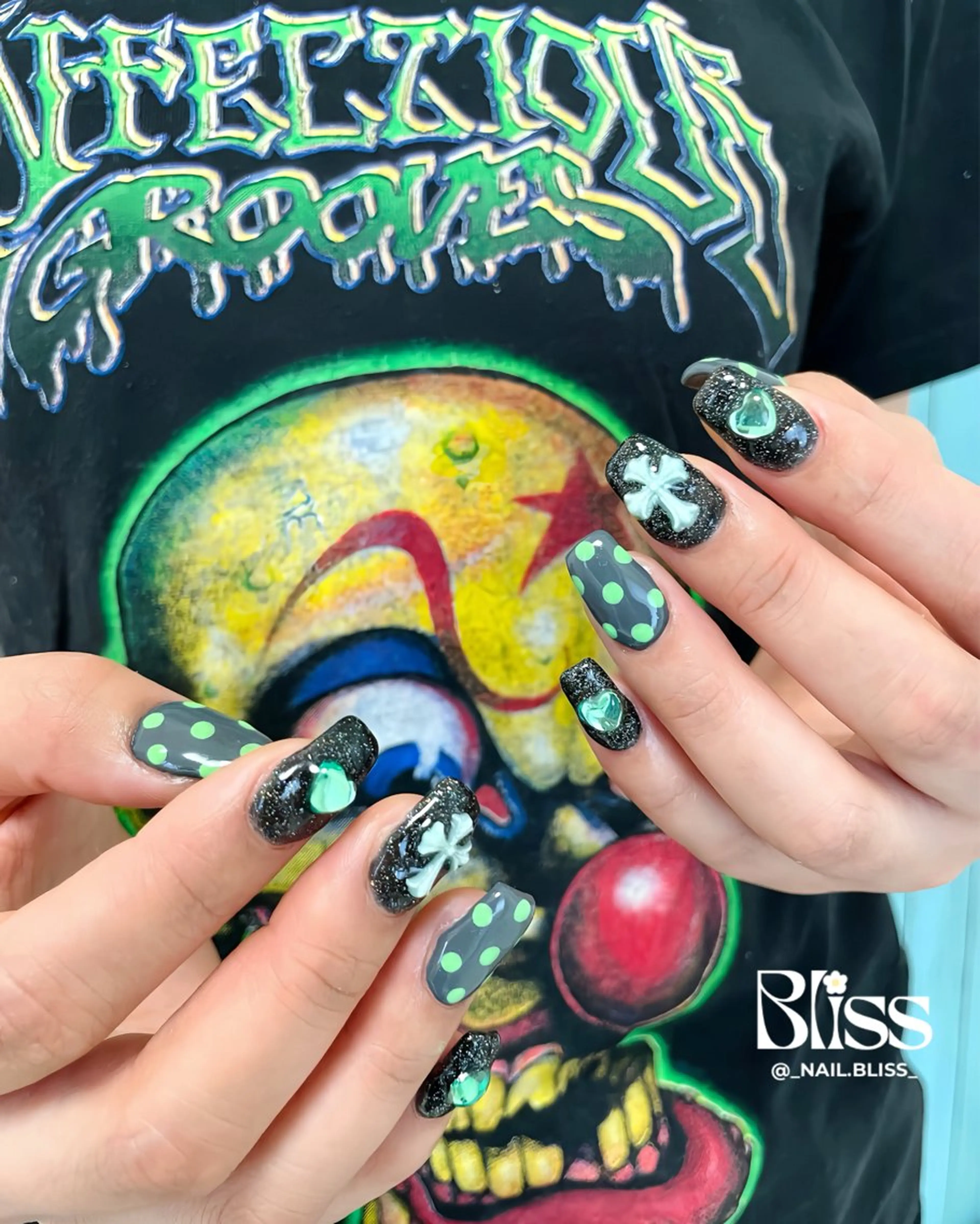 ネイル ハロウィン ハンドネイル NAIL BLISSのネイルデザイン