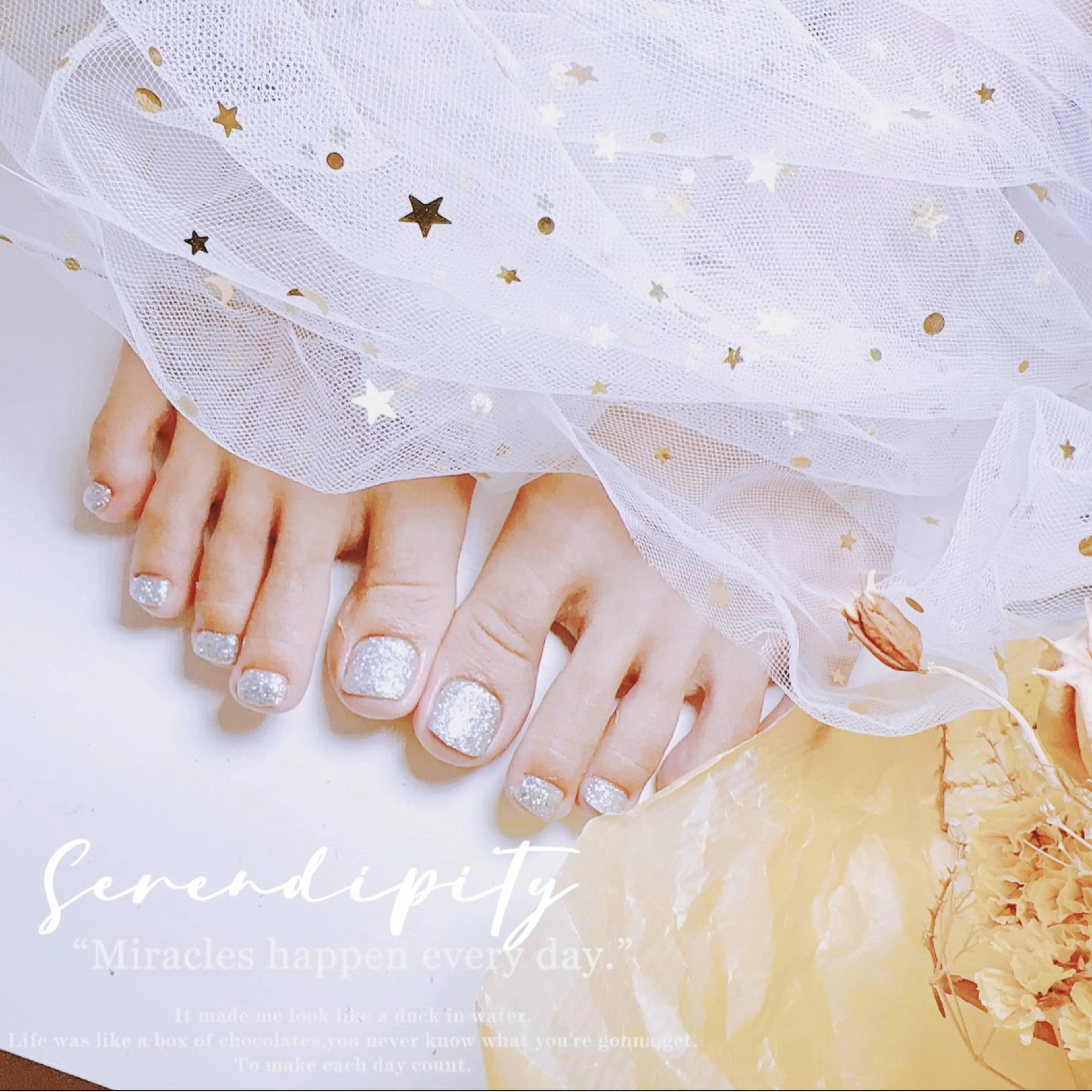 ネイル フットネイル ワンカラーネイル 中山 美月のネイルデザイン