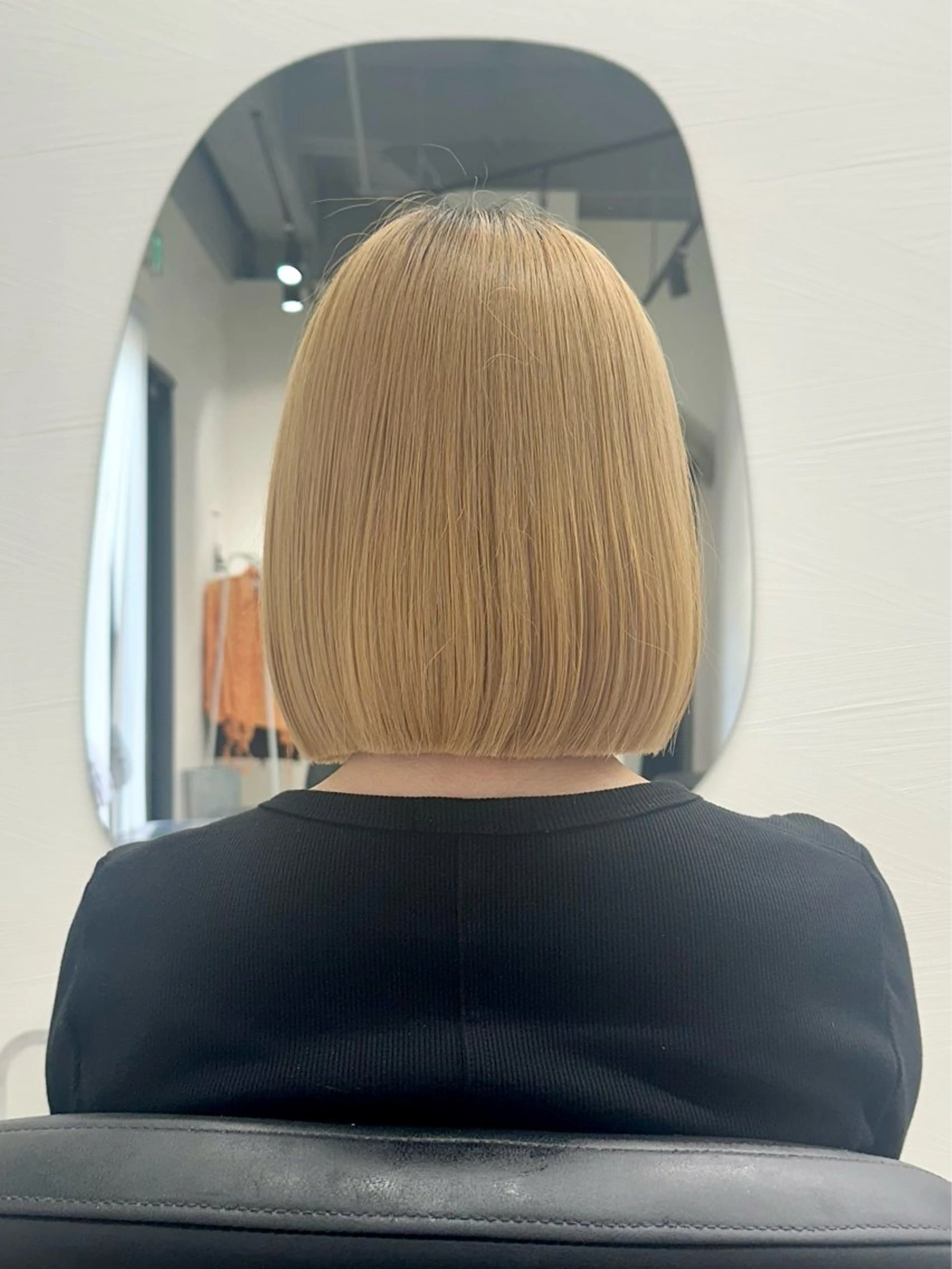 ショート 切りっぱなしボブ ボブ カット 縮毛矯正 トリートメント ボブ/ショート特化/ 船橋徒歩2分/ERIのヘアスタイル