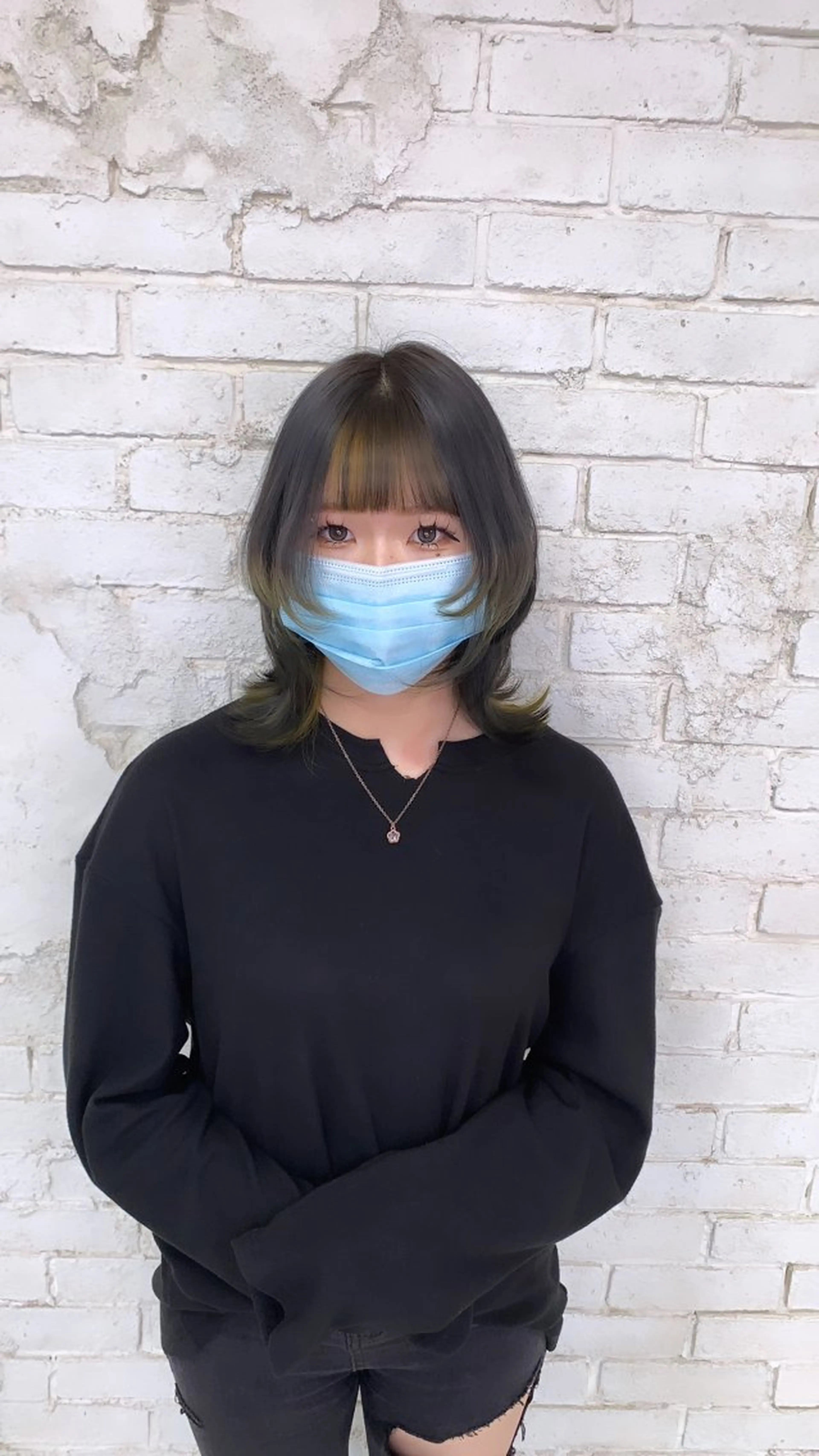 ミディアム 派手髪支持率No1 Eisukeのヘアスタイル