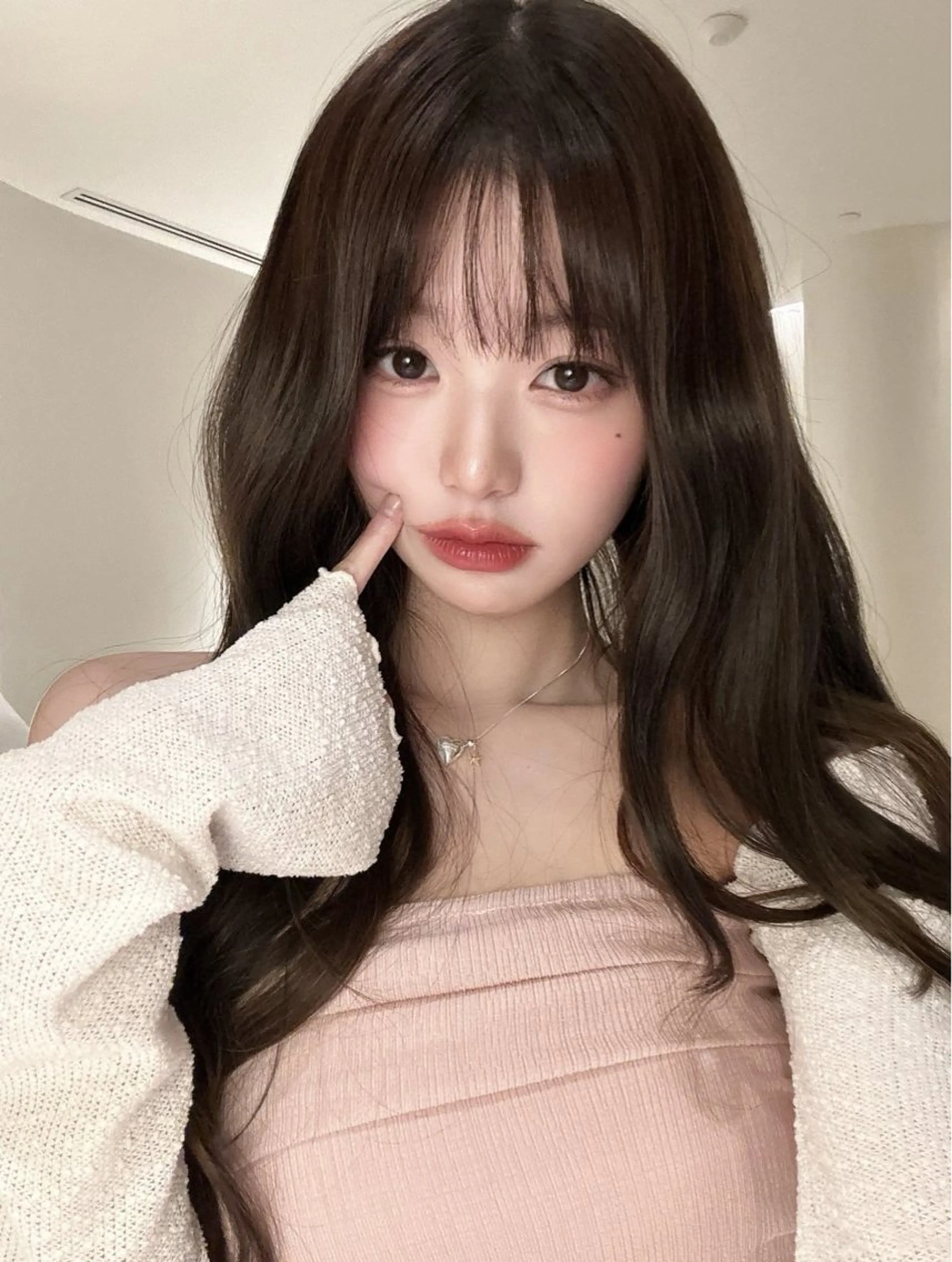 カラー 白石 瑠愛のヘアスタイル