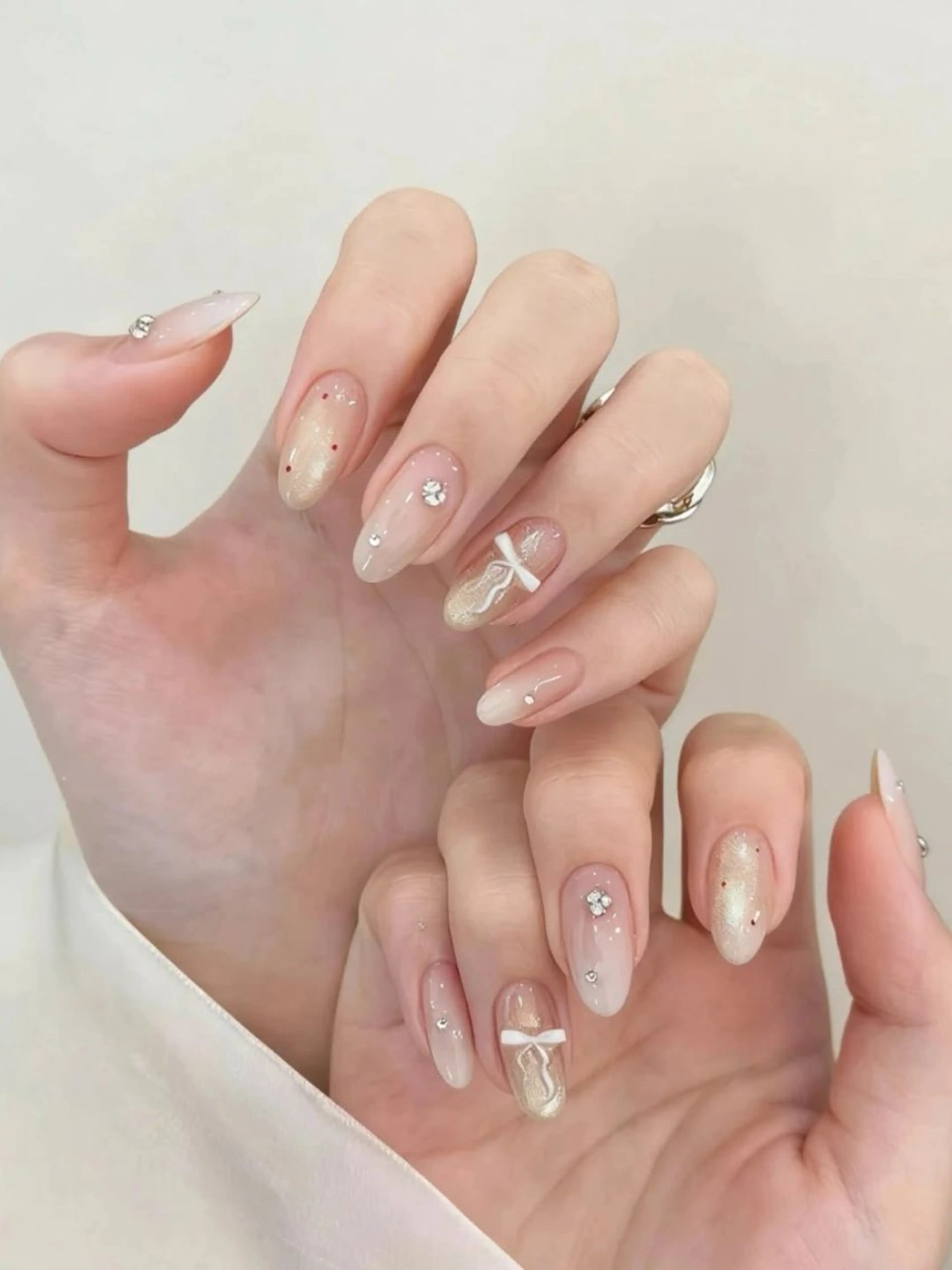 カラー 透明感カラー グラデーションカラー ハンドネイル AIN Nailのネイルデザイン