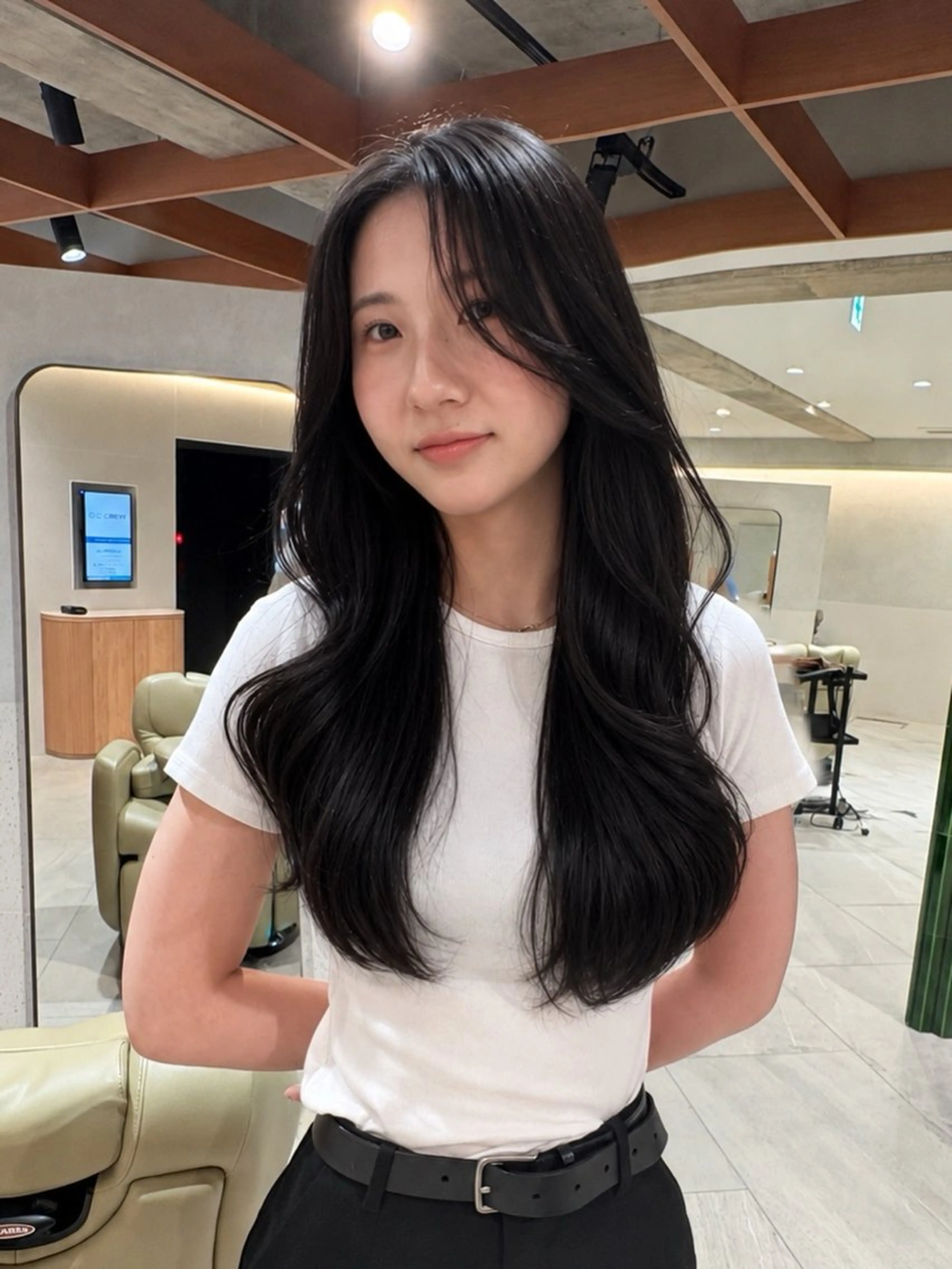 ミディアム トリートメント ヘアカラー DAISUKE /ミルクティーカラーのヘアスタイル