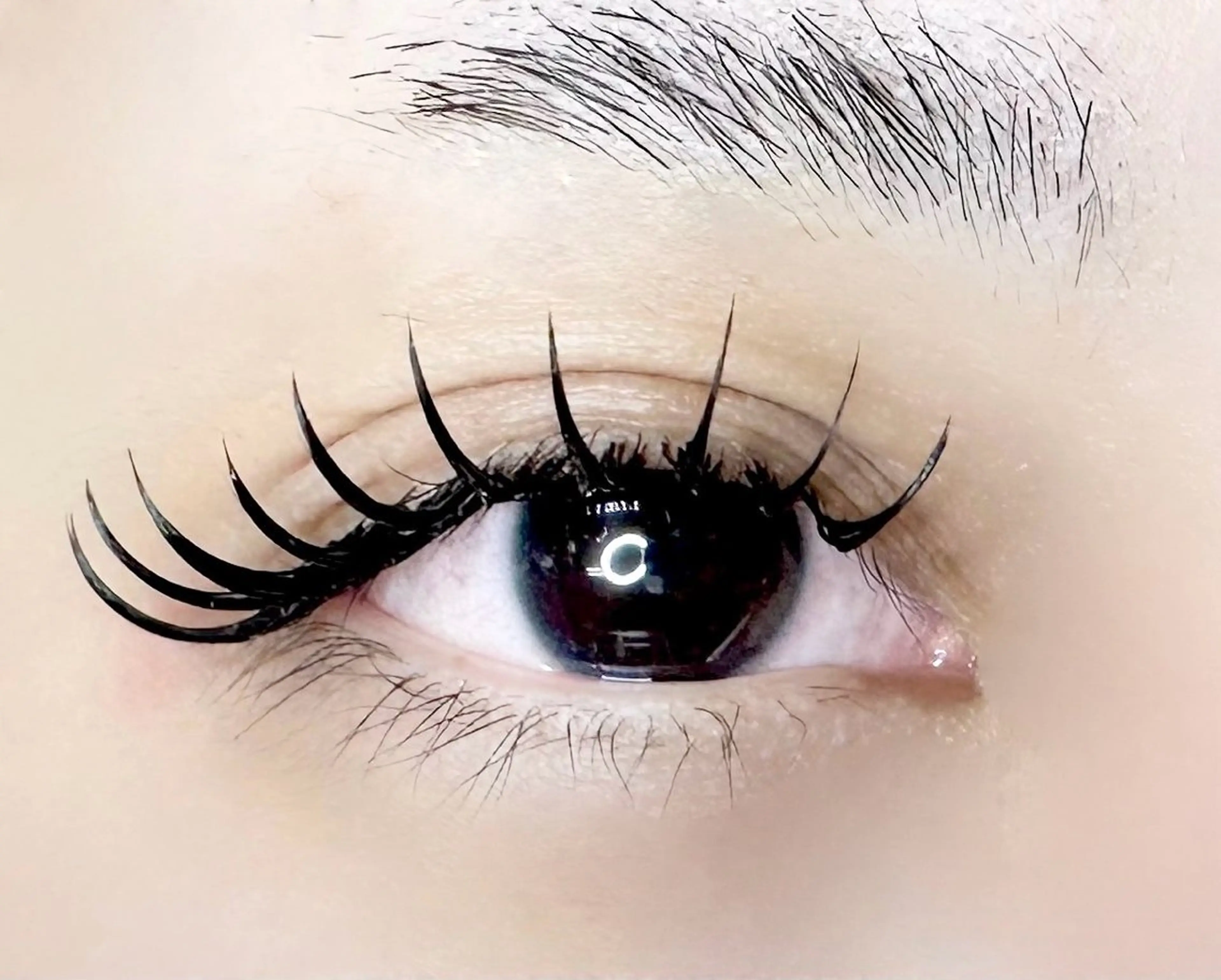 マツエク・マツパ バインドロック CCカール Cカール 目尻長め パリジェンヌラッシュリフト salonLino MIYUのマツエク・マツパデザイン