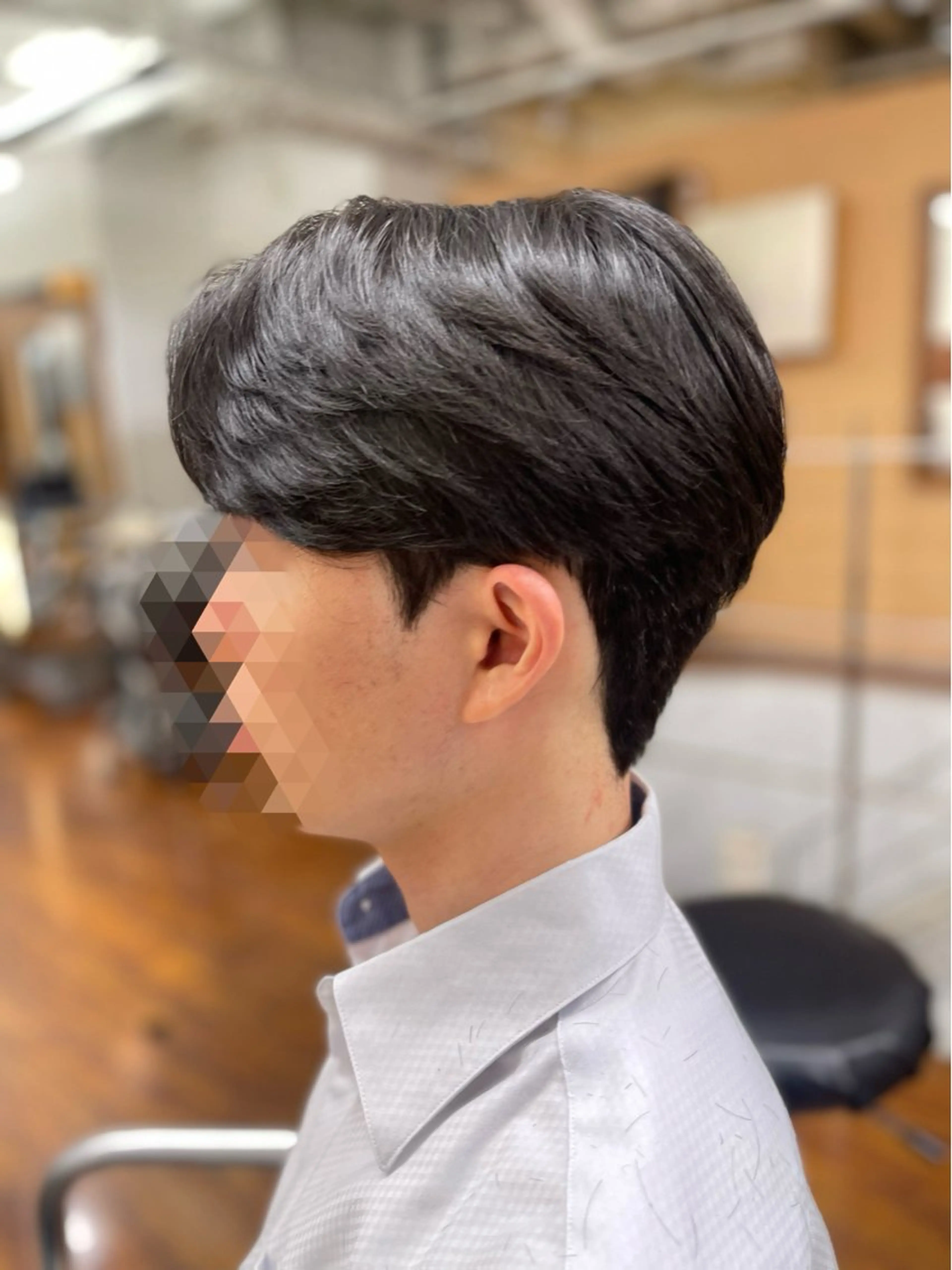 ダウンパーマ×カット×トリートメントの写真