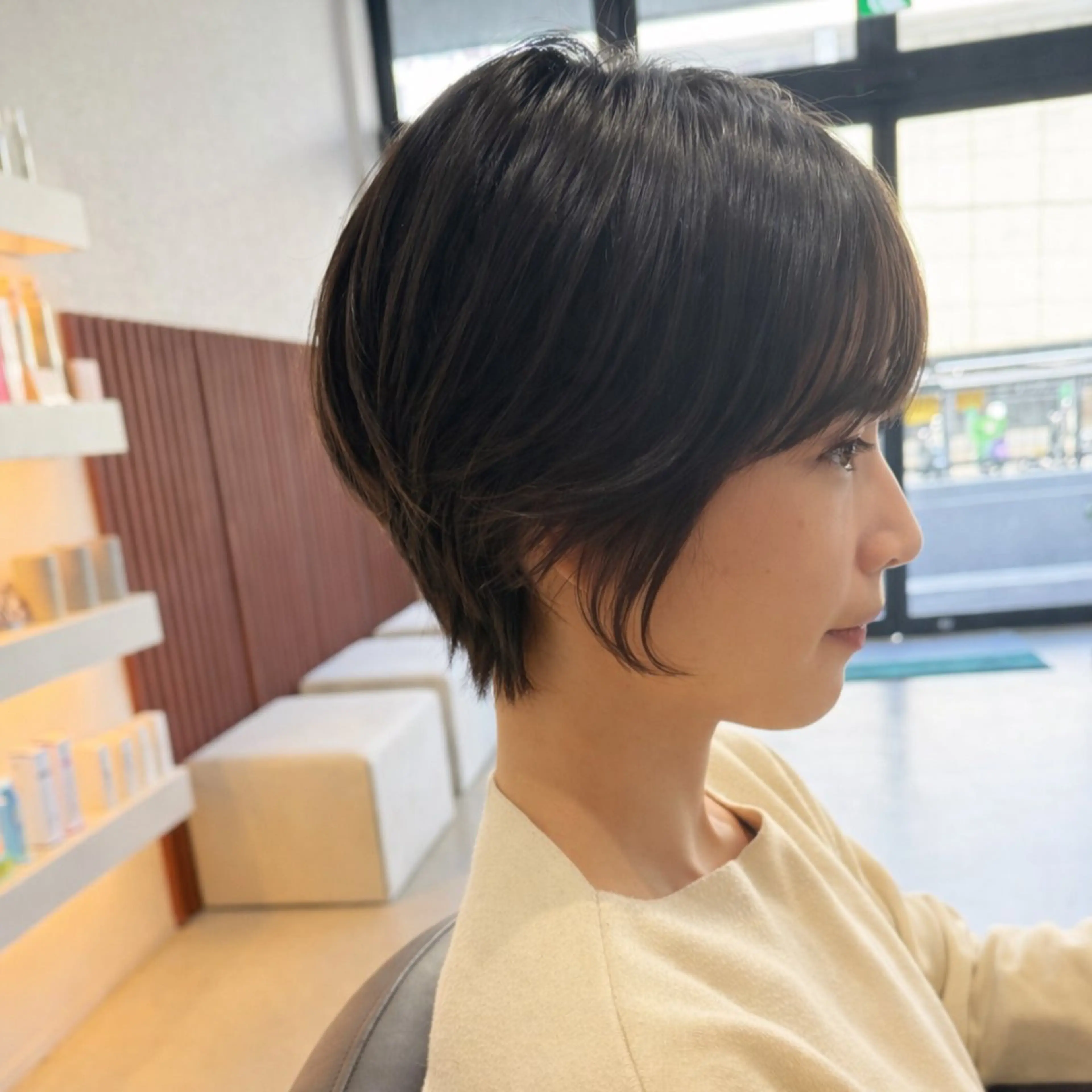 ショート カラー ショートヘア カット ヘアカラー トリートメント 北九州美容室 🕊️わかな✂︎のヘアスタイル