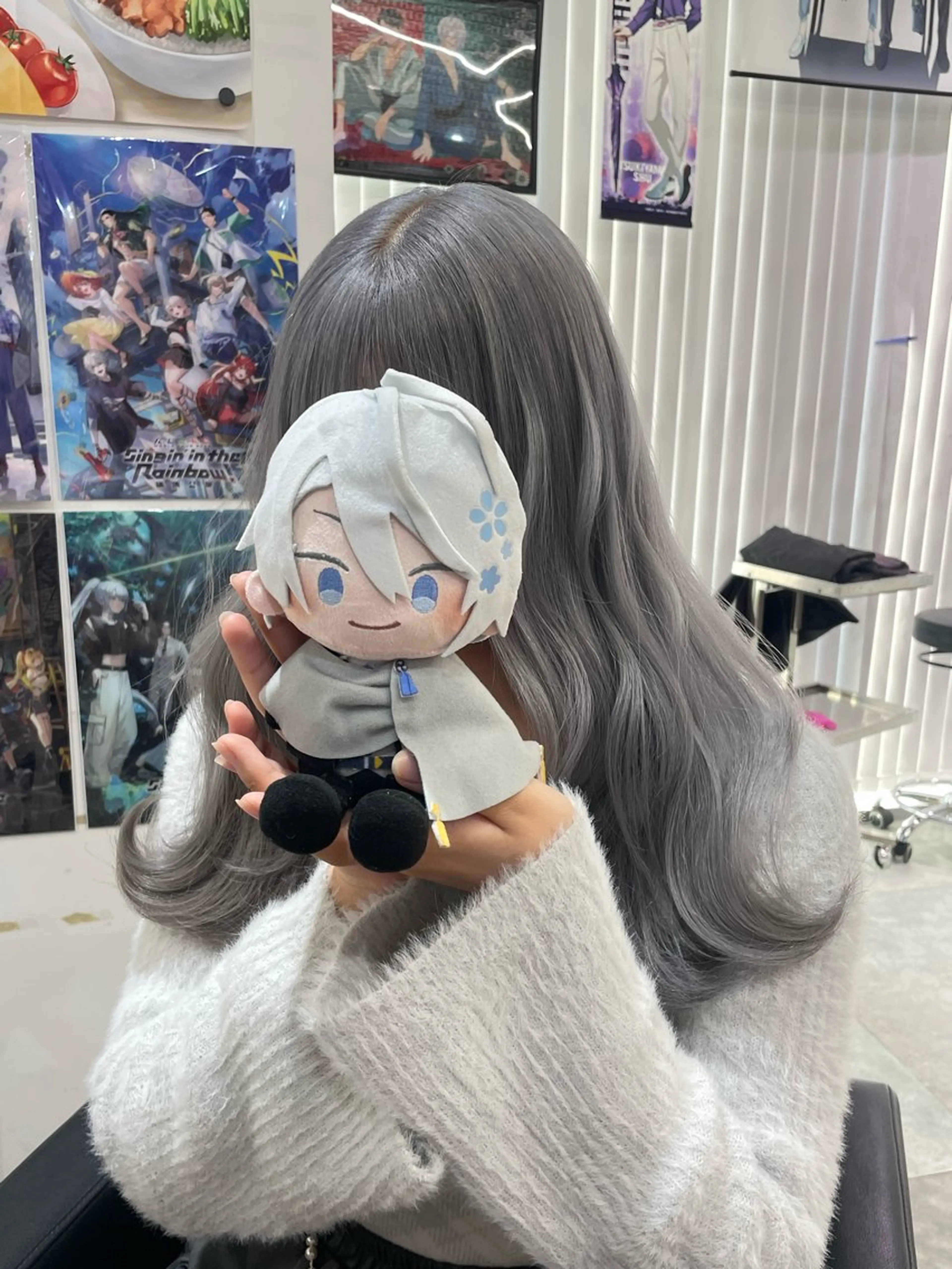 ロング カラー 💖推しカラー💖 オタク美容師✂ゆづきのヘアスタイル