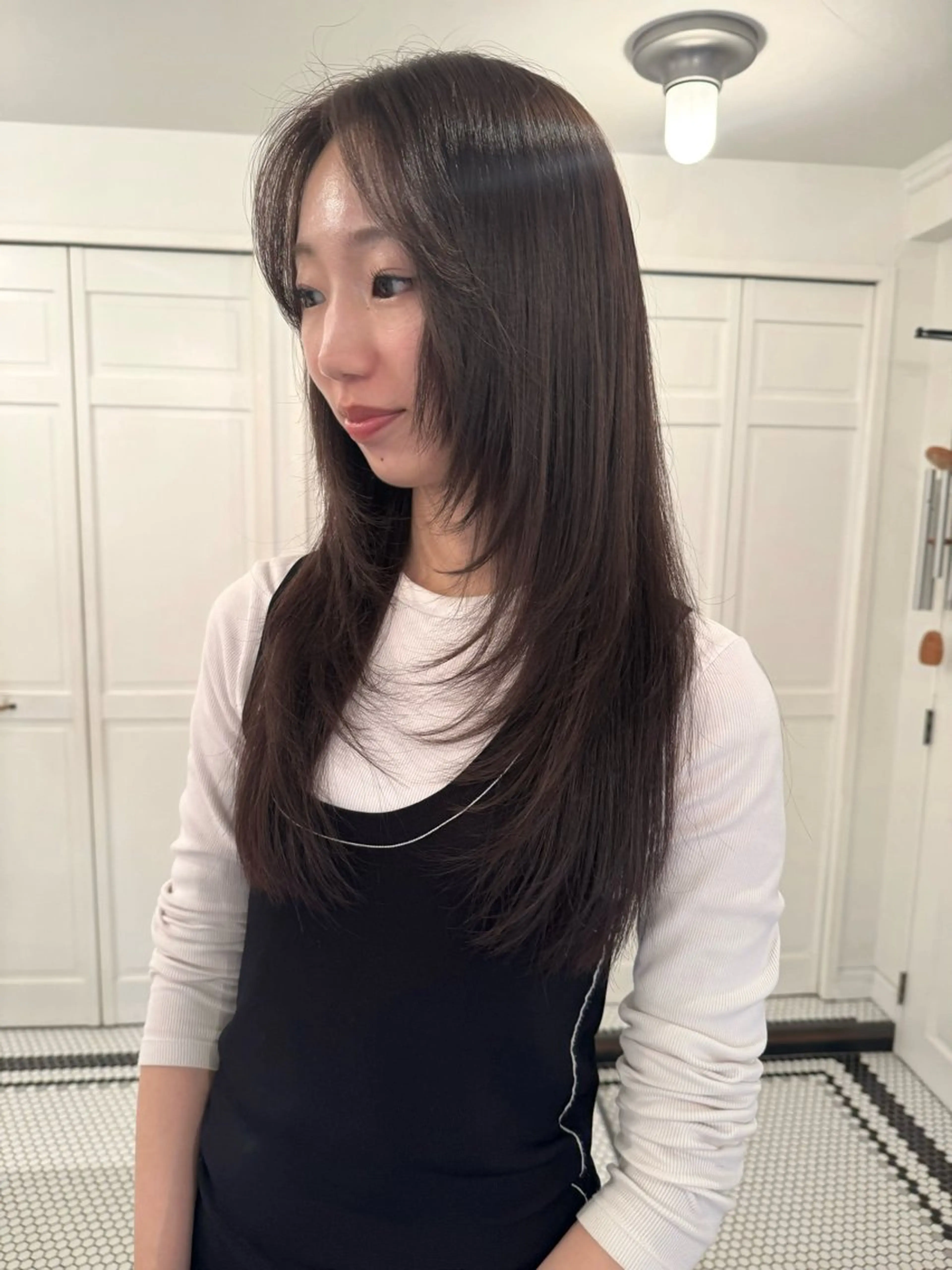 カラー カット ヘアカラー ブリーチカラー🎀 韓国風/寺門美優のヘアスタイル