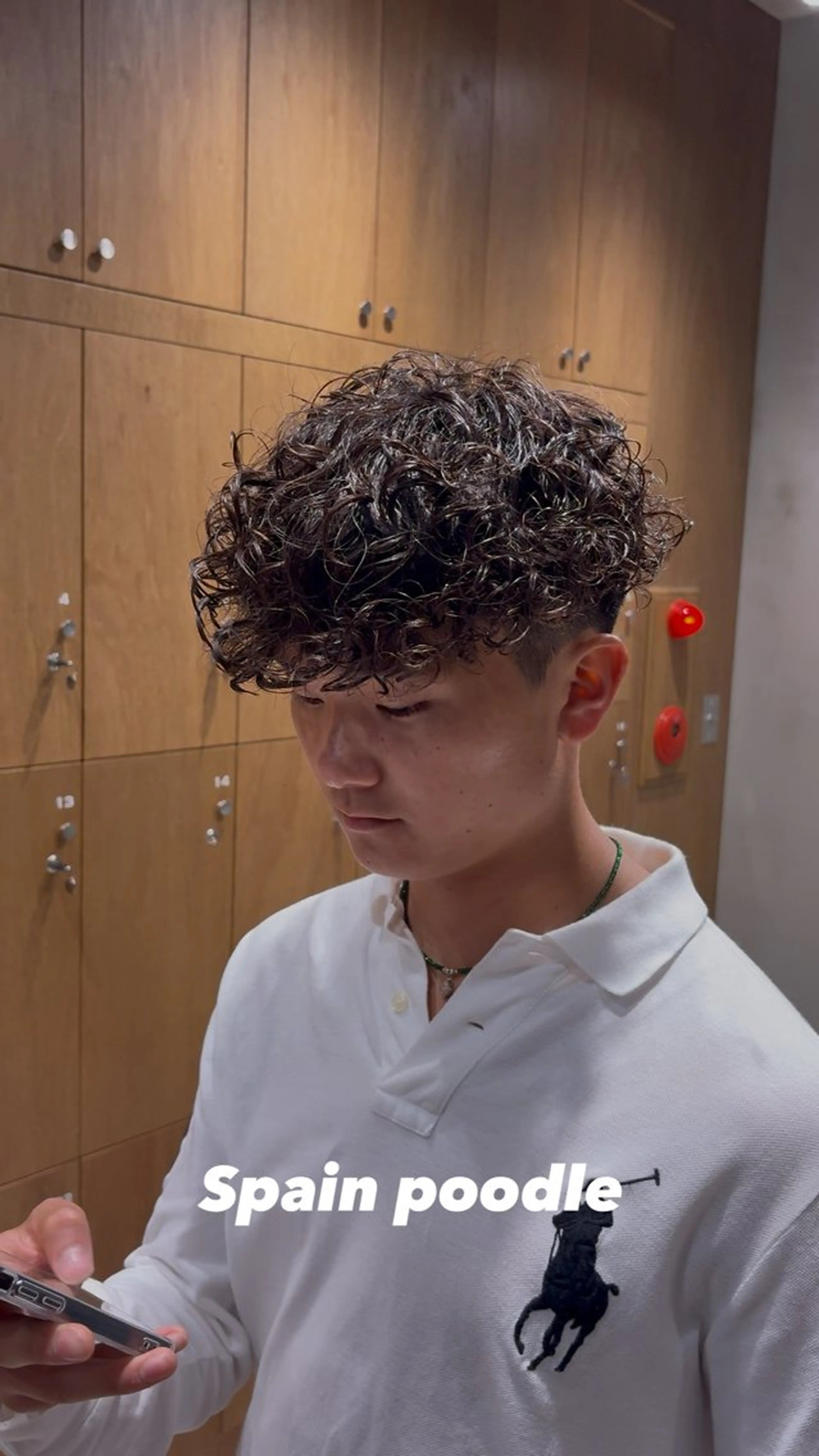 パーマ メンズ パーマ fifth 清水睦月のヘアスタイル