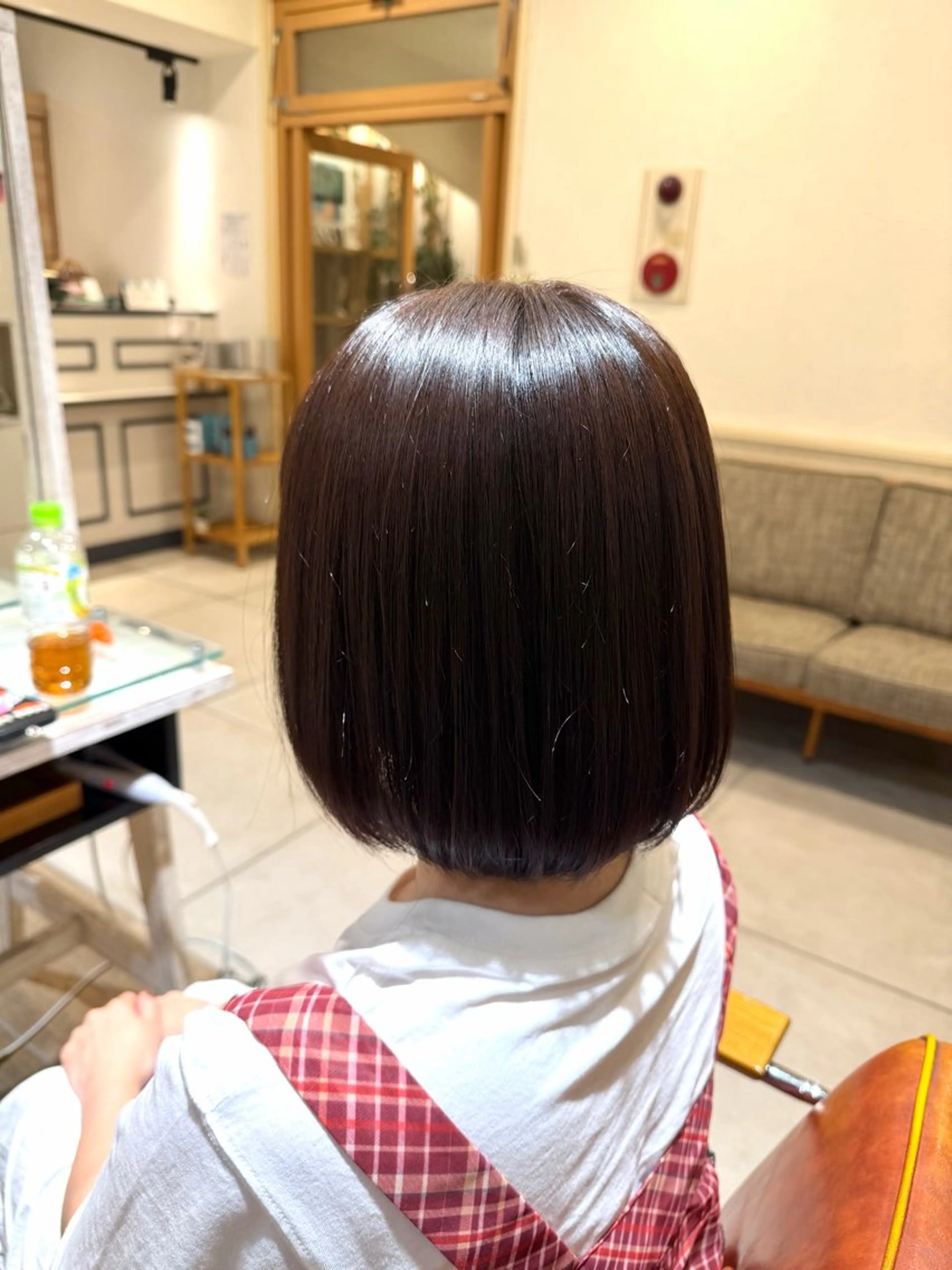 ショート カラー カット ヘアカラー 岡本 葵のヘアスタイル