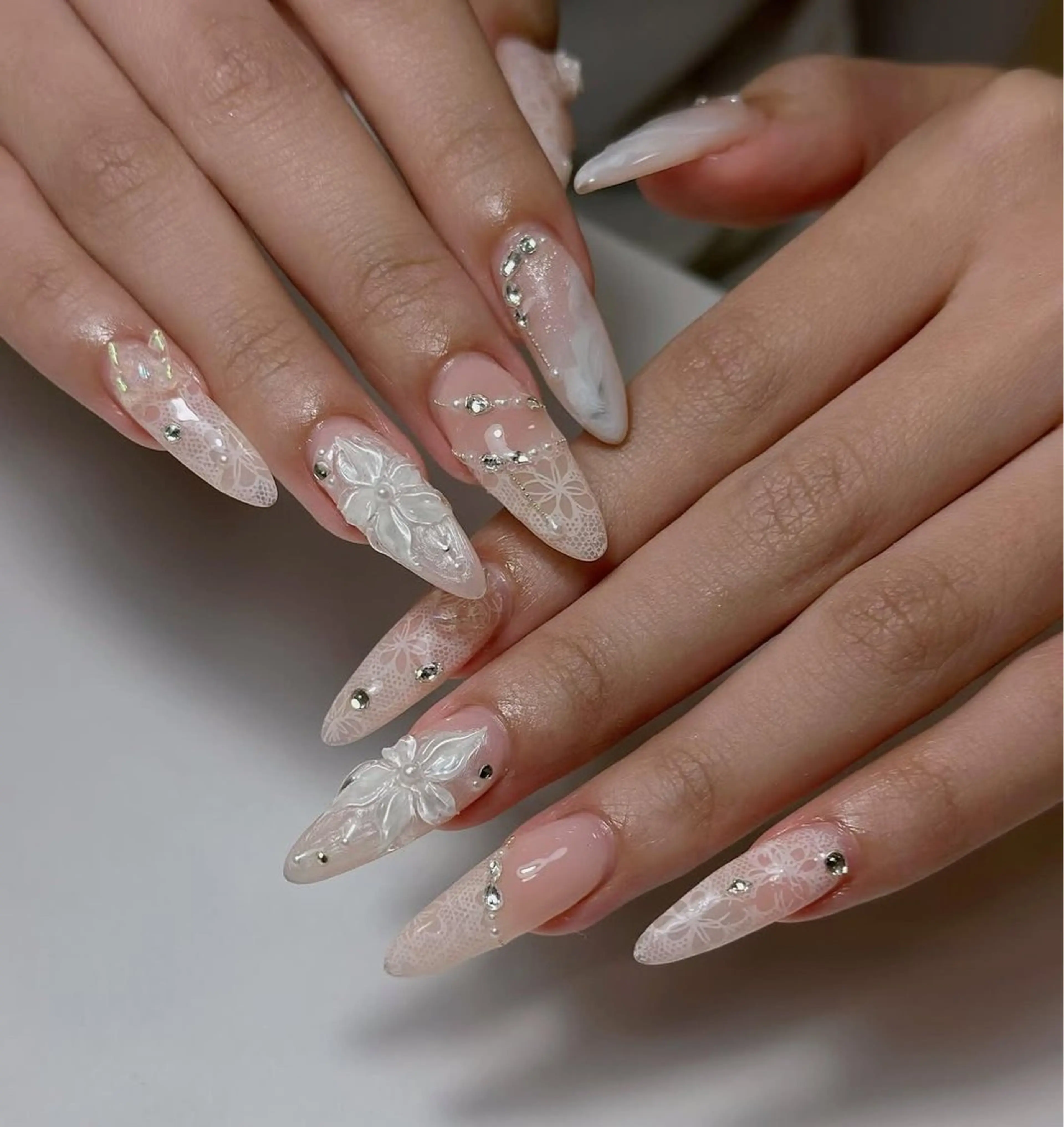 ネイル 韓国ネイル シンプルネイル ネイルチップ ハンドネイル ゆい ノエラネイルのネイルデザイン