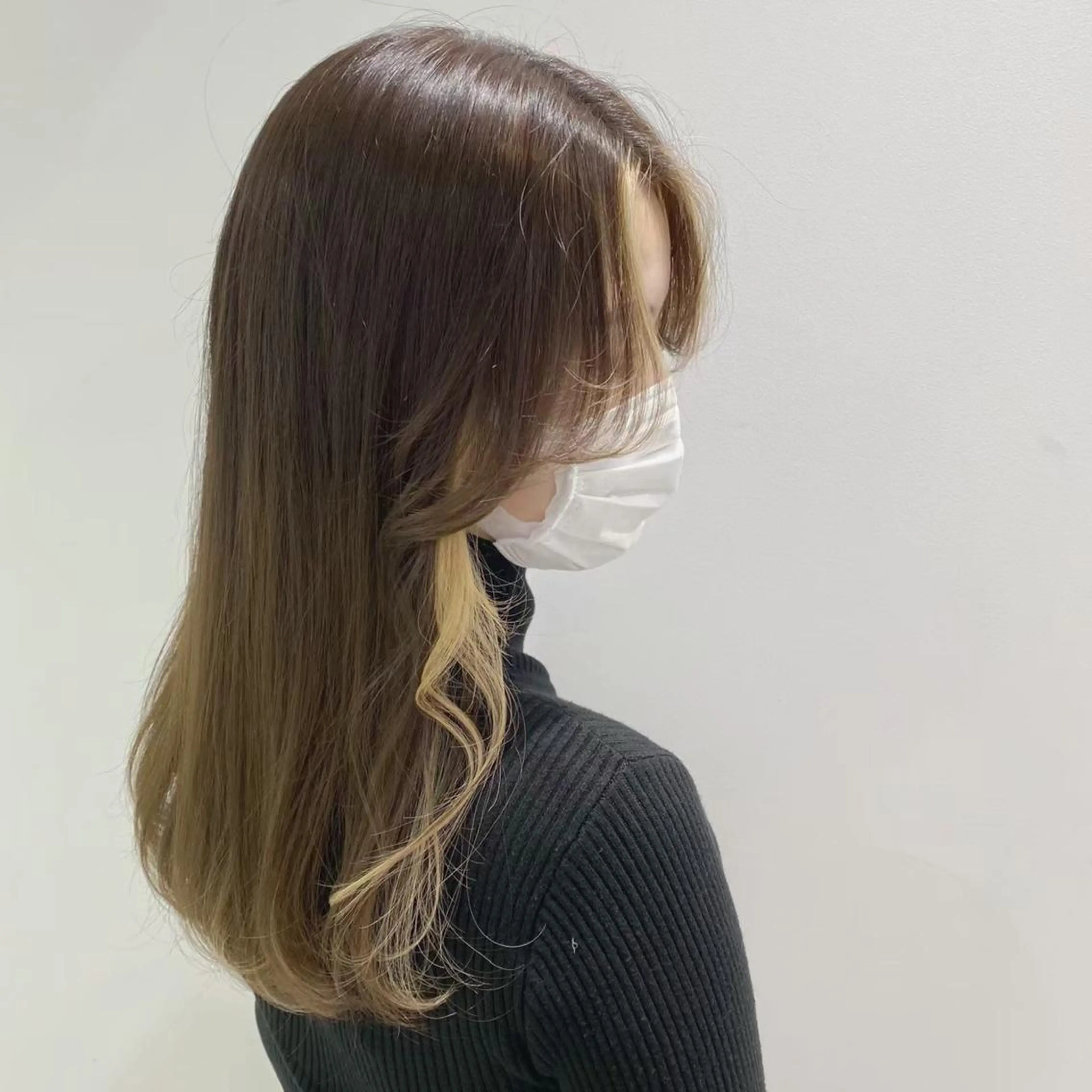 ロング カラー 🔷横浜1のパーマ 職人🔷将太郎のヘアスタイル