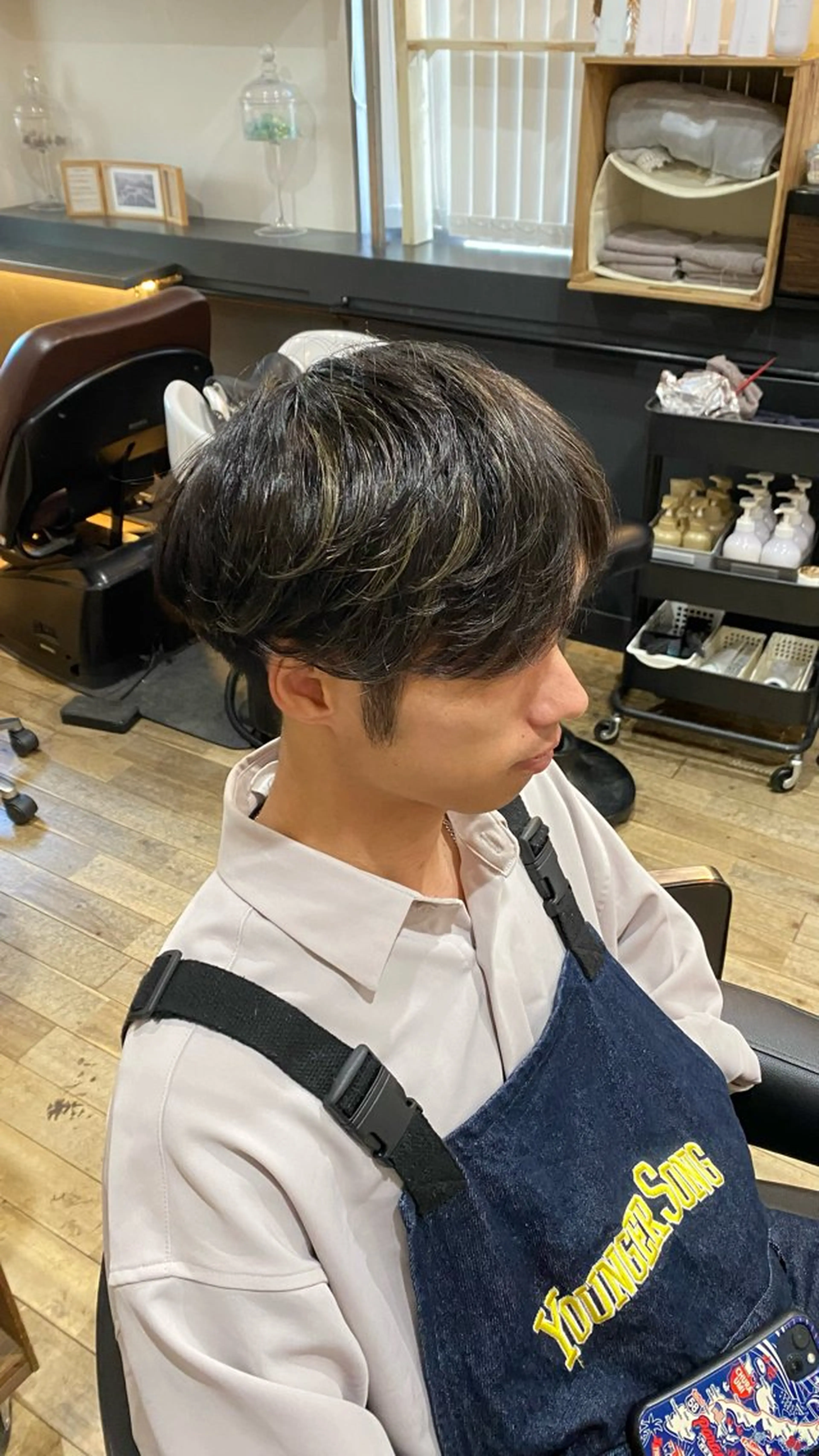 メンズ カット ヘアカラー men's　パーマ/ ⭐️Tenshinのヘアスタイル