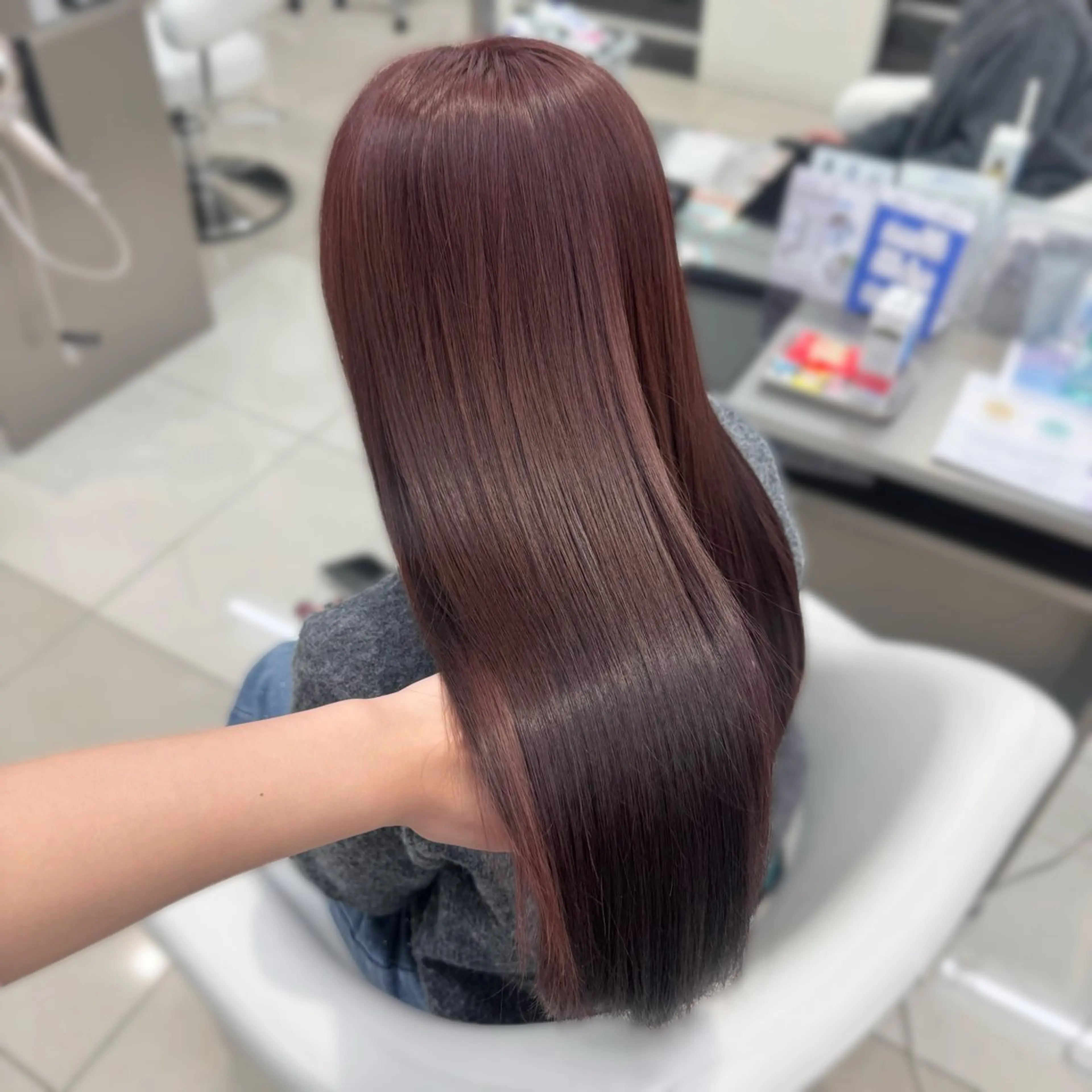 ロング カラー ヘアカラー Wカラー/暖色カラー 🌛🎀 田辺 樹里のヘアスタイル