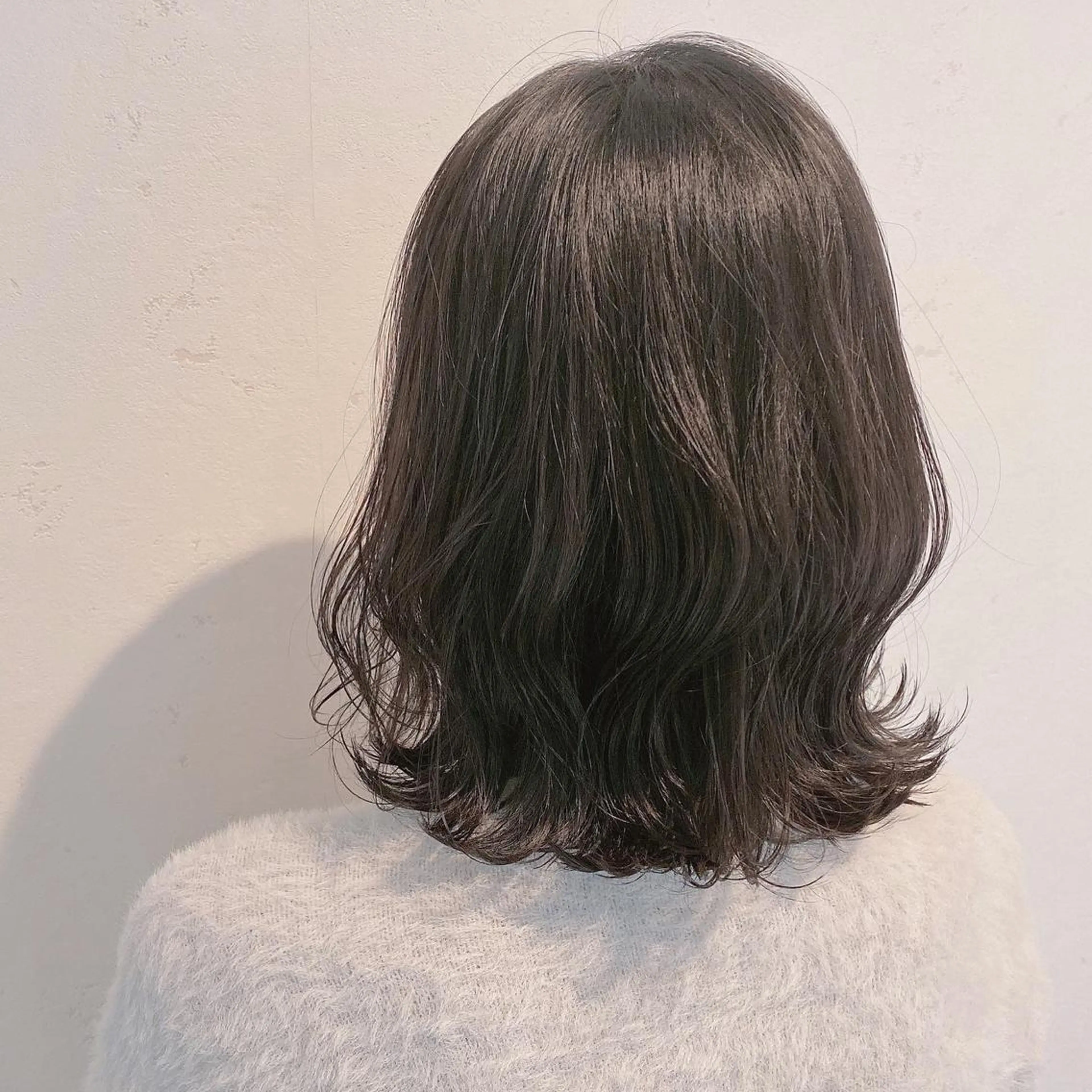 セミロング カラー 伊藤 さやかのヘアスタイル
