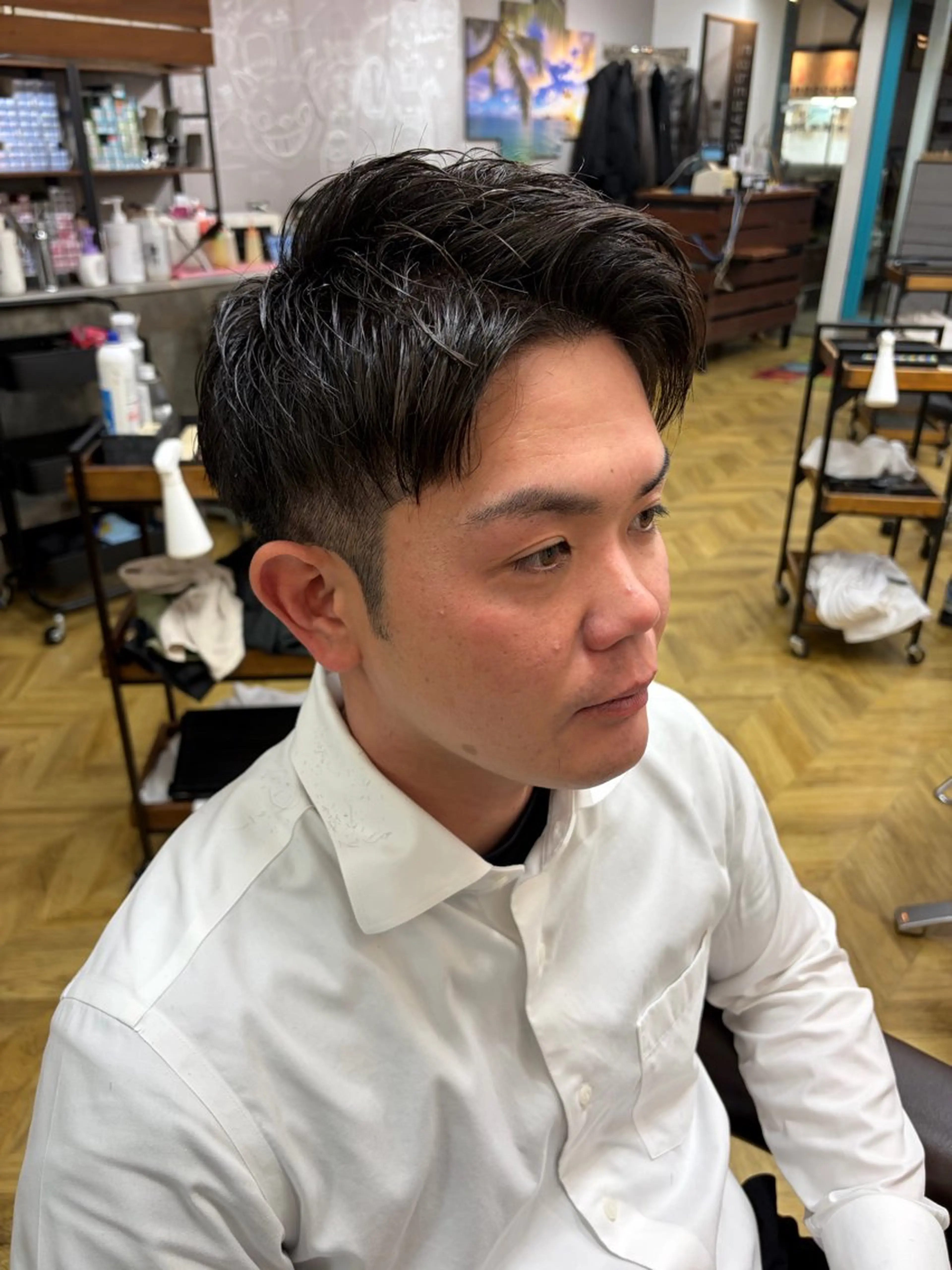 メンズ メンズショート 永吉 琉海のヘアスタイル