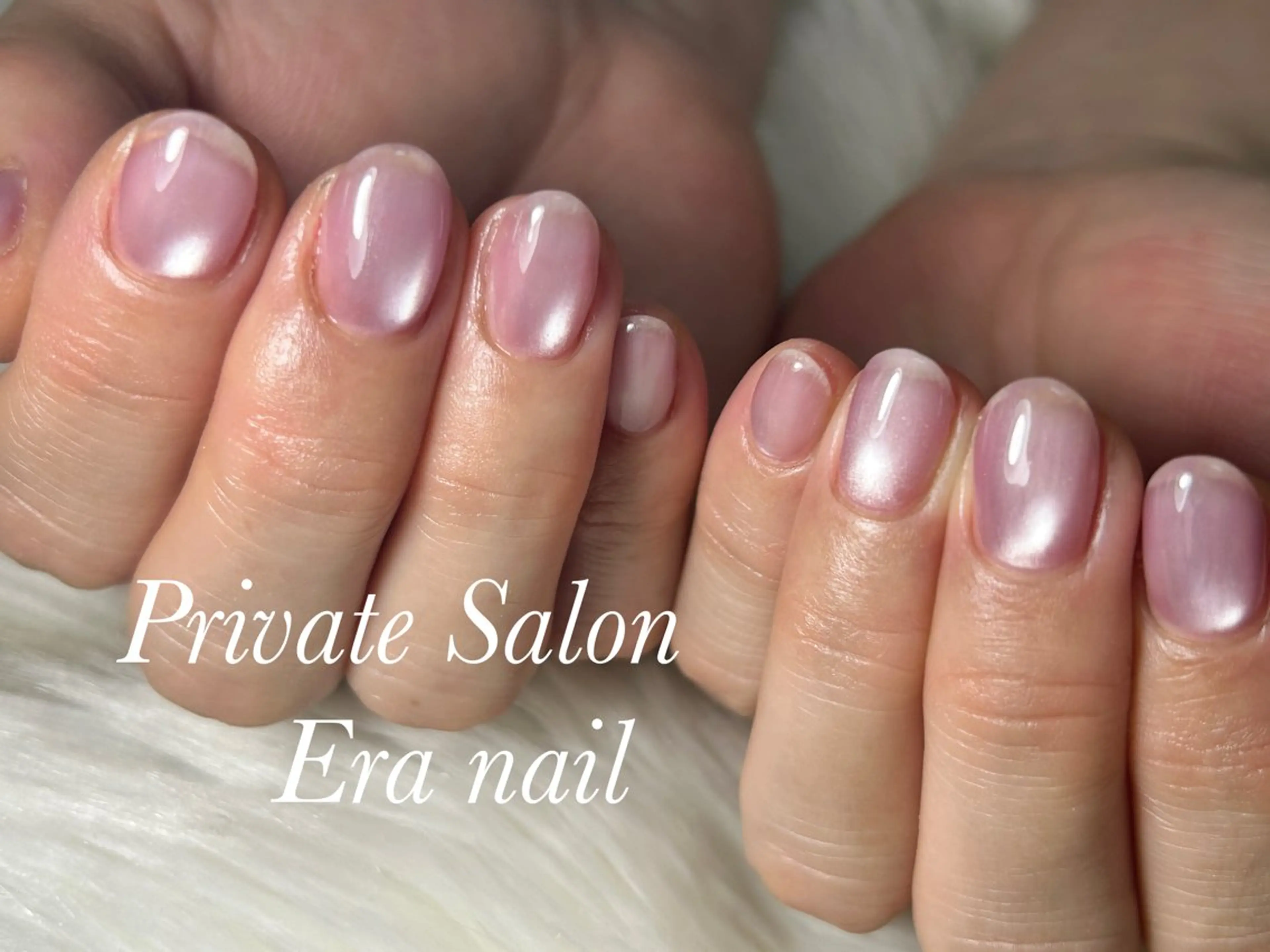 ネイル マグネットネイル マグネットワンカラー ワンカラーネイル ハンドネイル Era nailのネイルデザイン