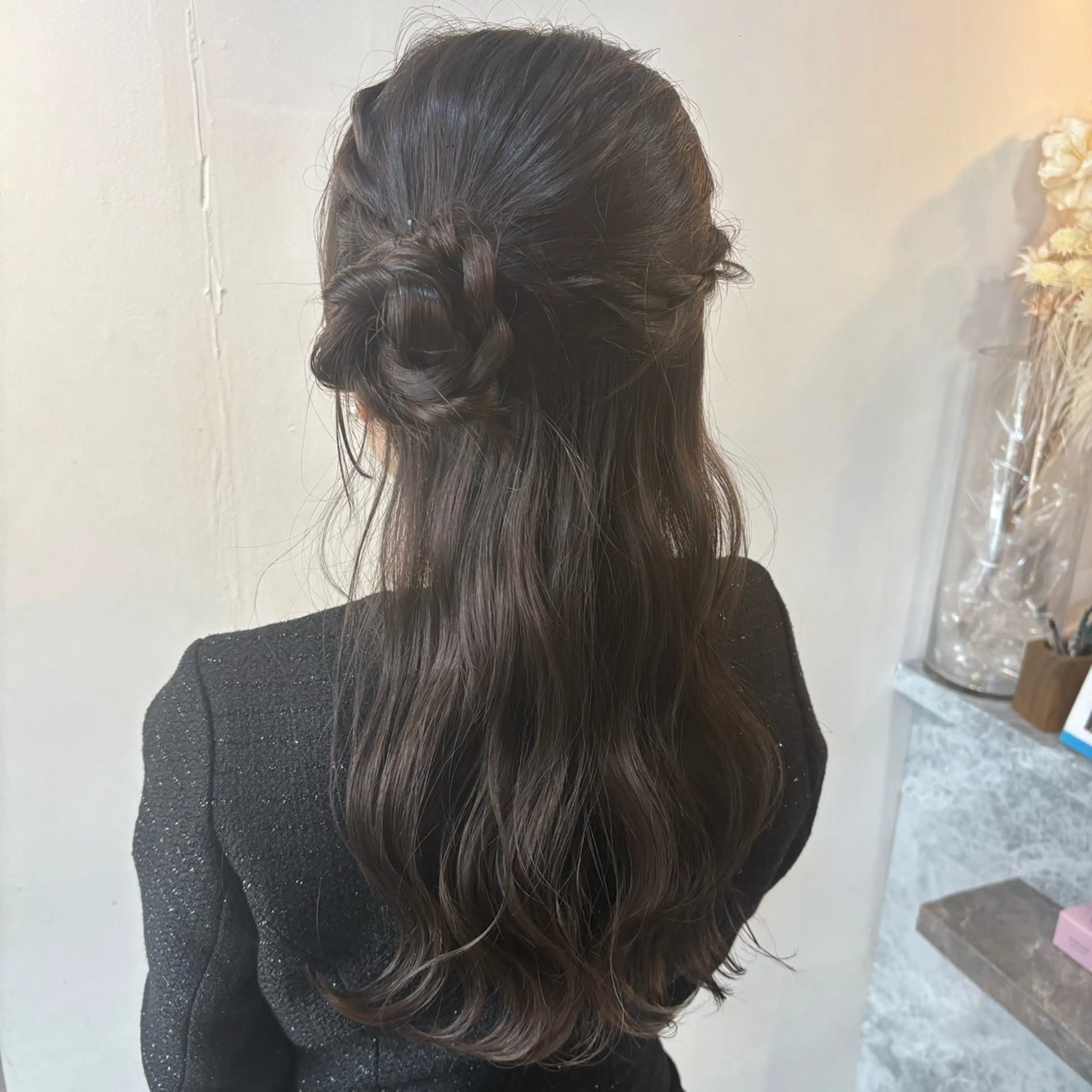 ヘアアレンジ ヘアセット ゆ ののヘアスタイル